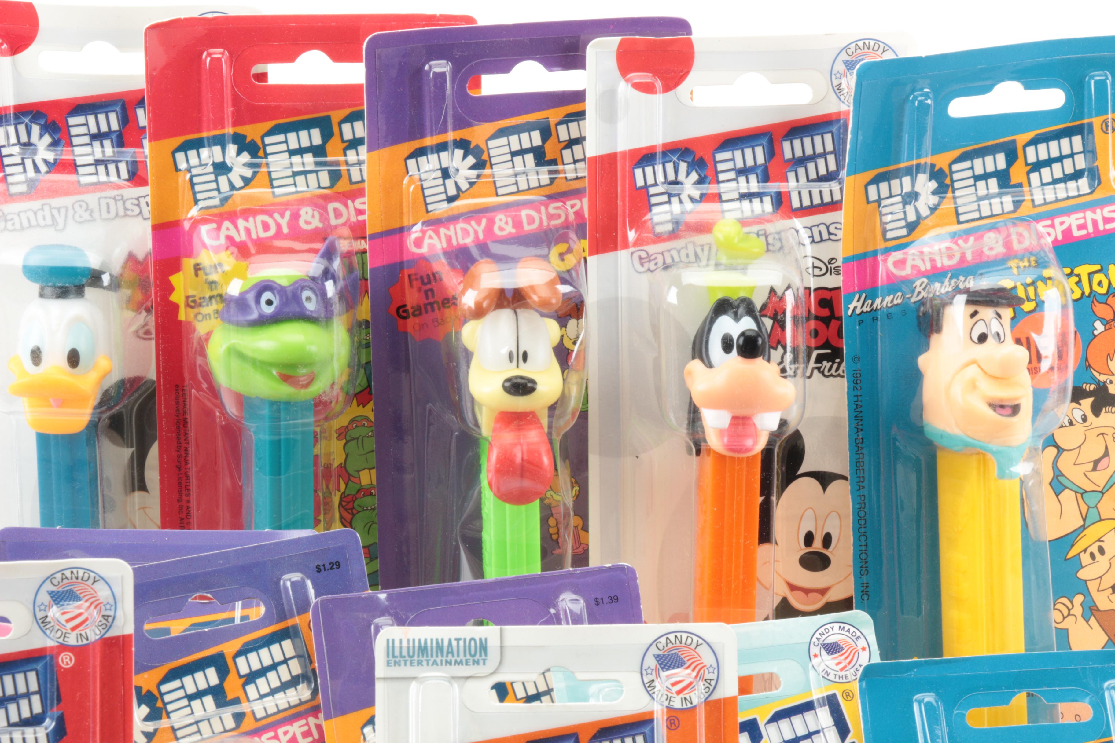 PEZ Disney, Hanna-Barbera and Other Candy Dispensers