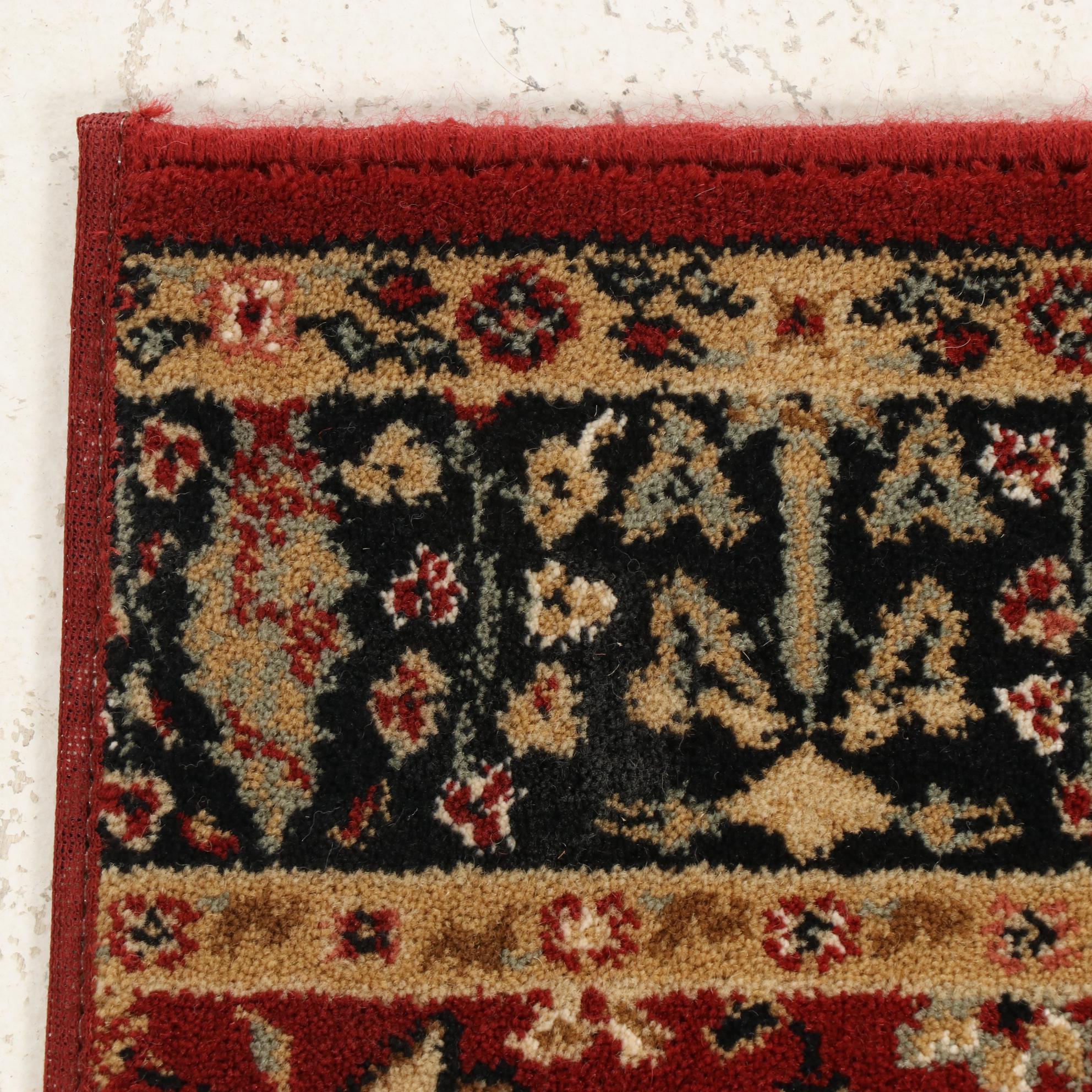 1'6 x 2'3 Machine Made Royal Kashimar by Couristan "Cypress Garden" Floor Mat