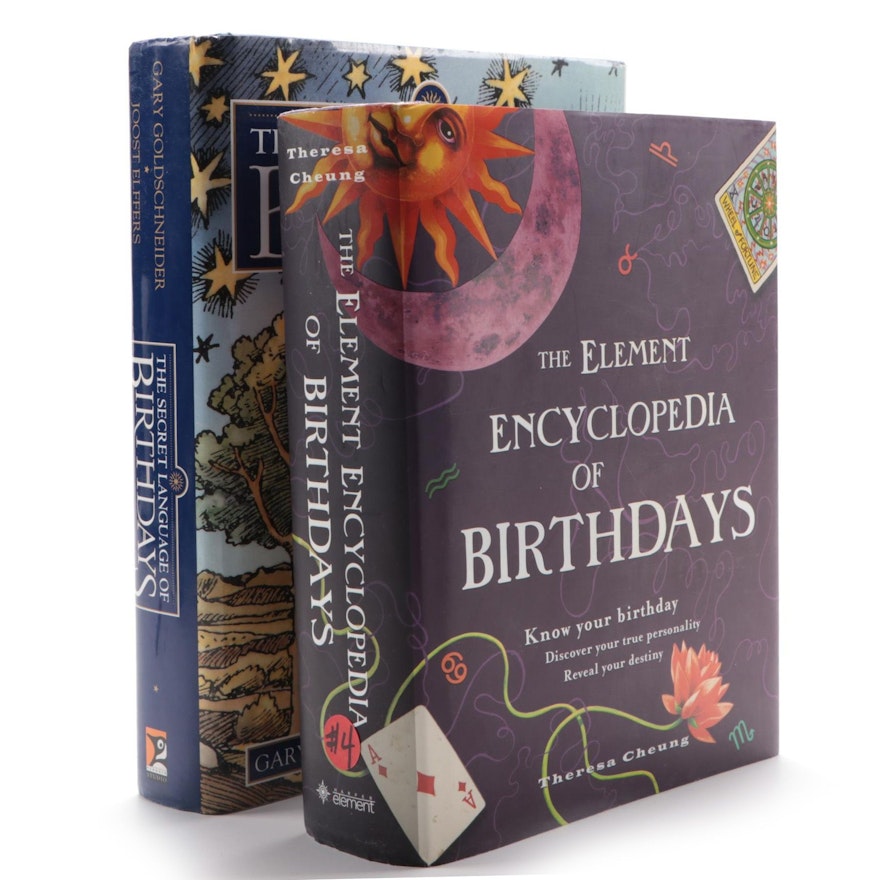 "The Element Encyclopedia of Birthdays" by Theresa Cheung and More