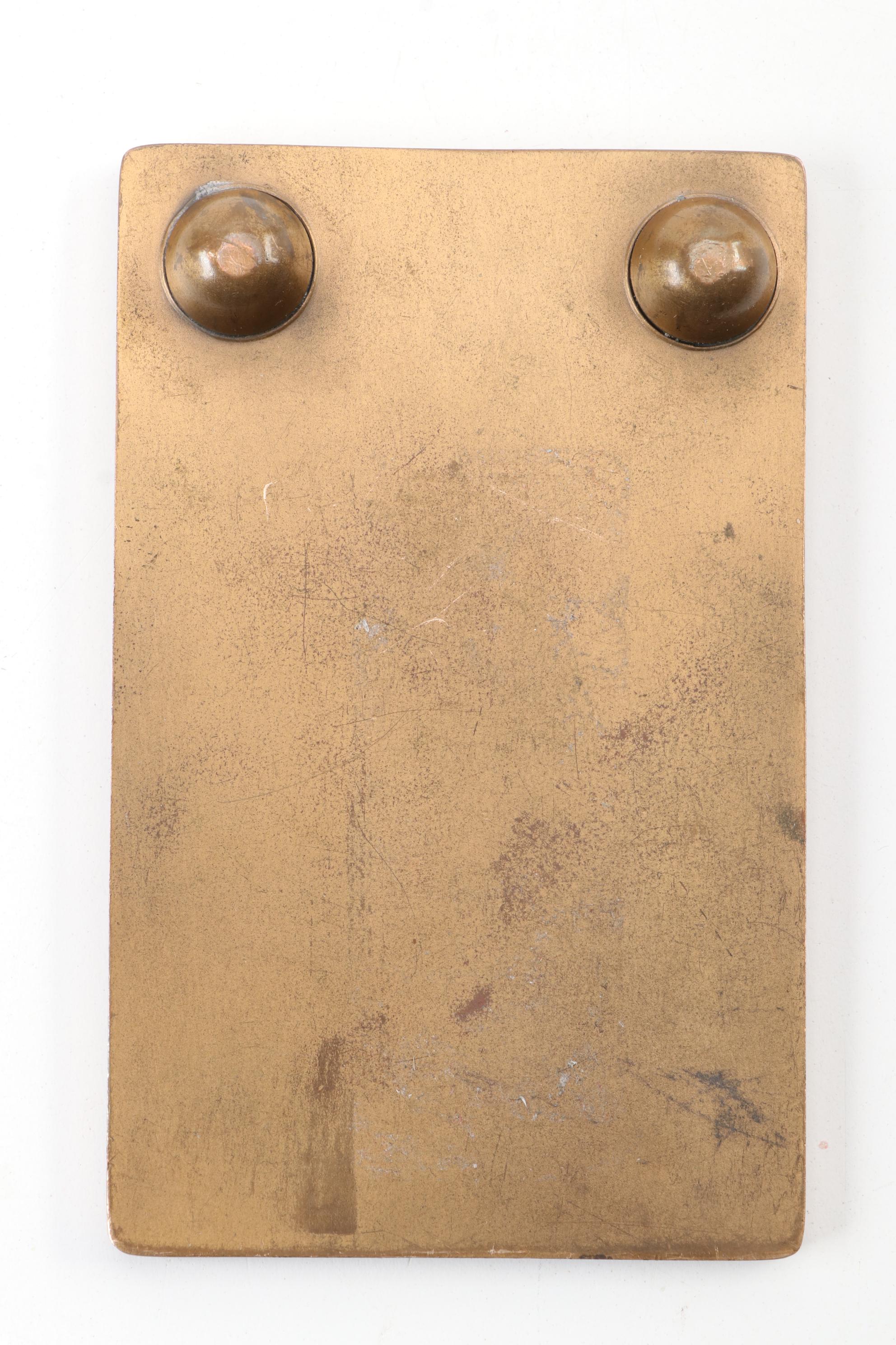 American Insurance "100th Anniversary" Bronze Paperweight