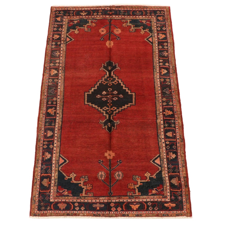 4'5 x 8'2 Hand-Knotted Northwest Persian Wool Area Rug