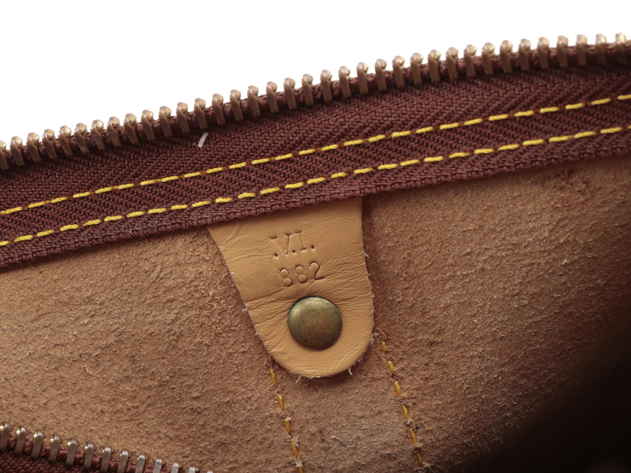 Modified Louis Vuitton Keepall 45 in Winnipeg Sable Epi Leather