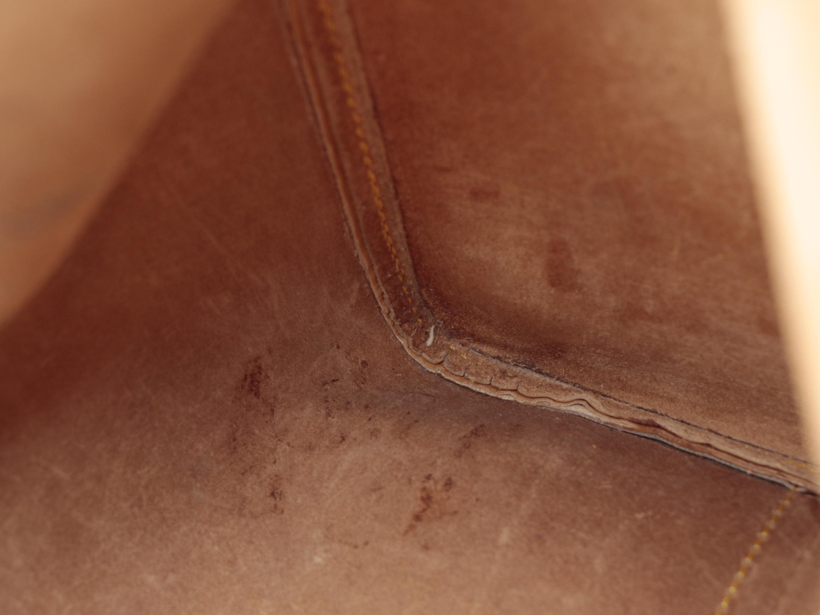 Modified Louis Vuitton Keepall 45 in Winnipeg Sable Epi Leather