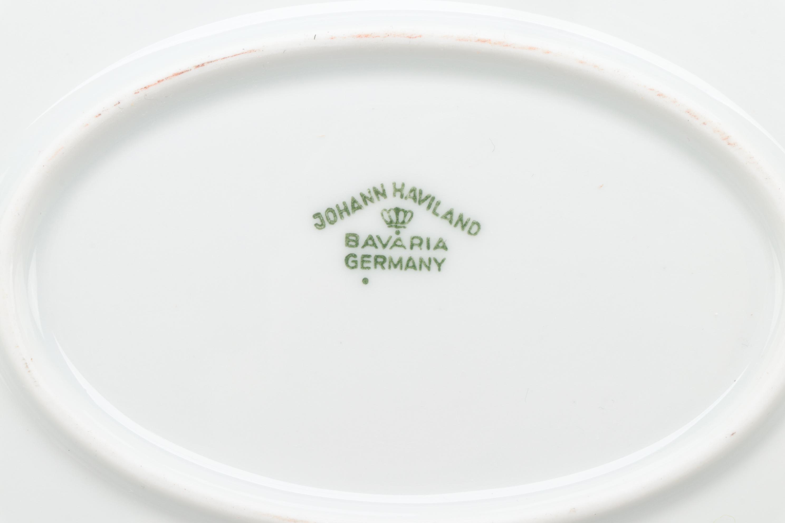 Johann Haviland "Blue Garland" Porcelain Tableware, 1953–1990