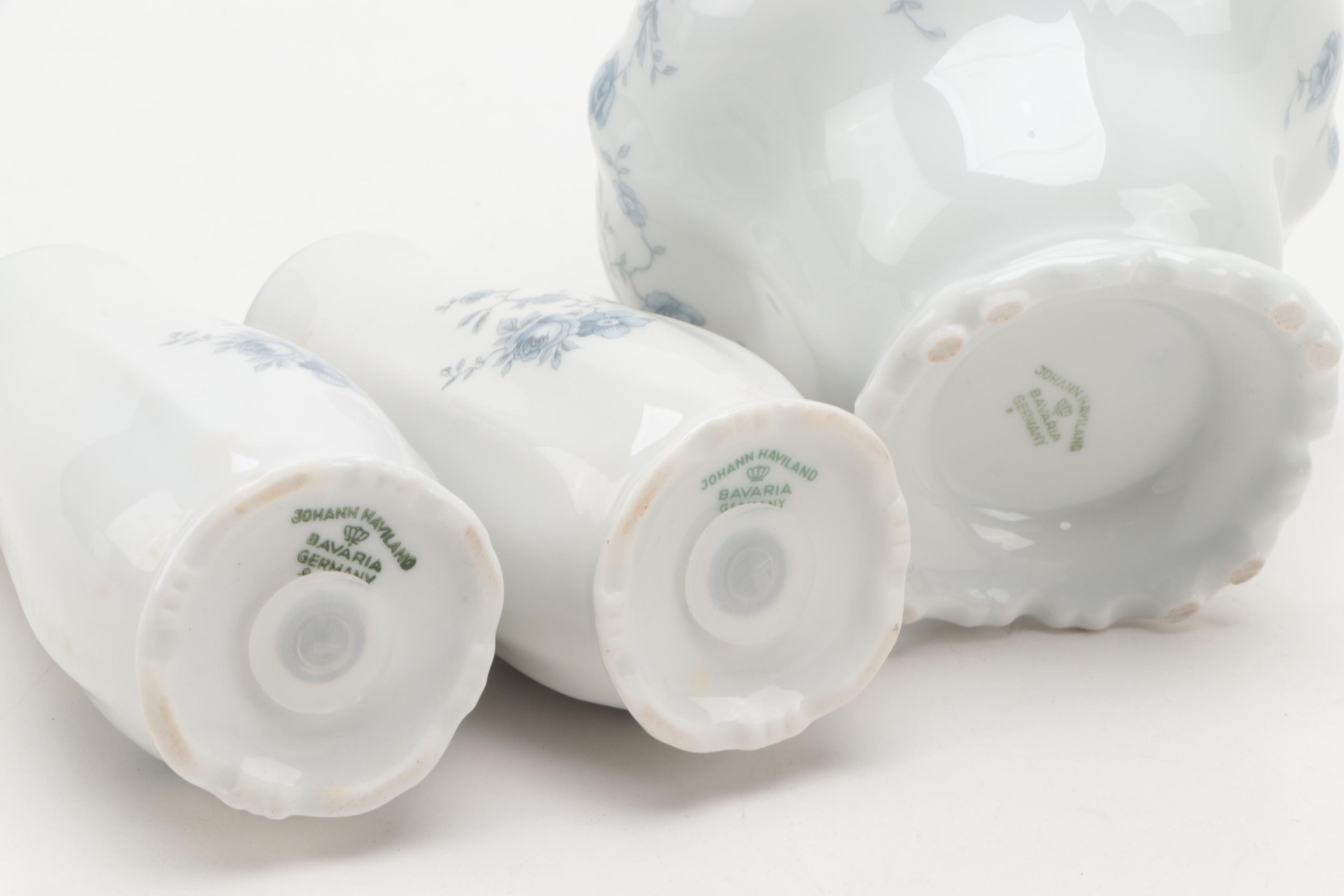 Johann Haviland "Blue Garland" Porcelain Tableware, 1953–1990