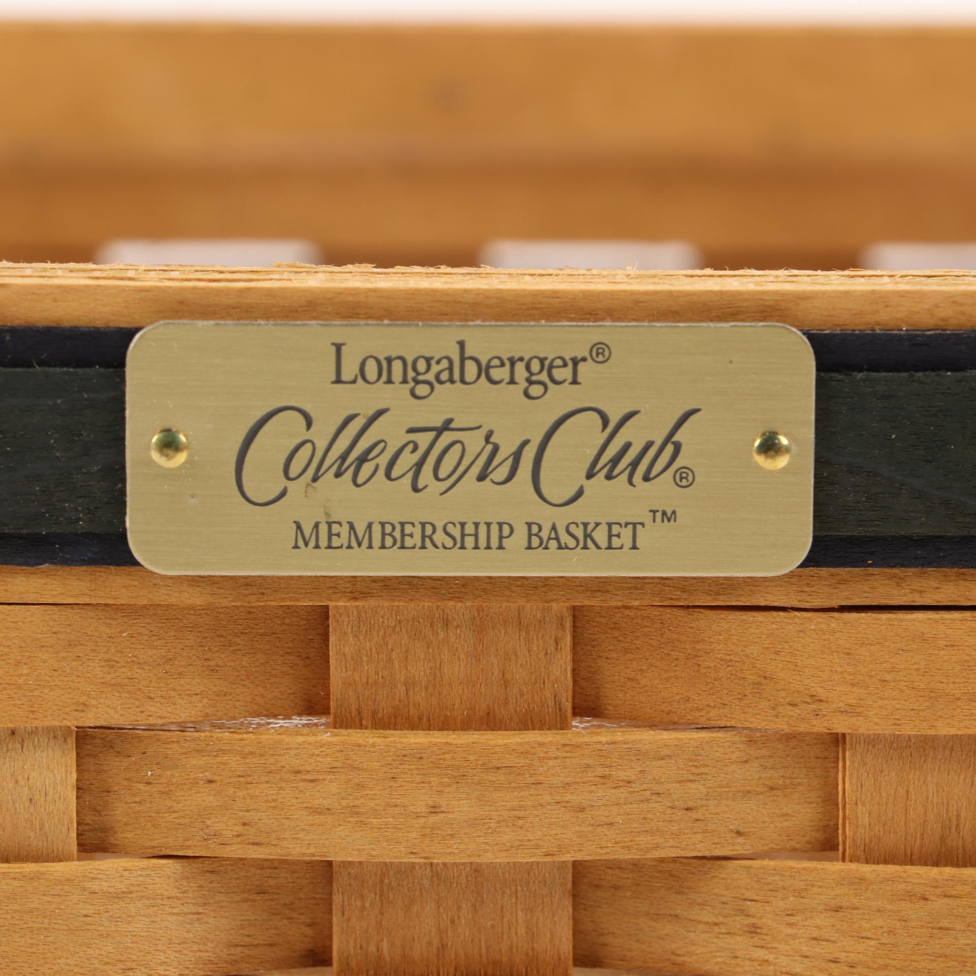 Longaberger "Collector's Club" Baskets