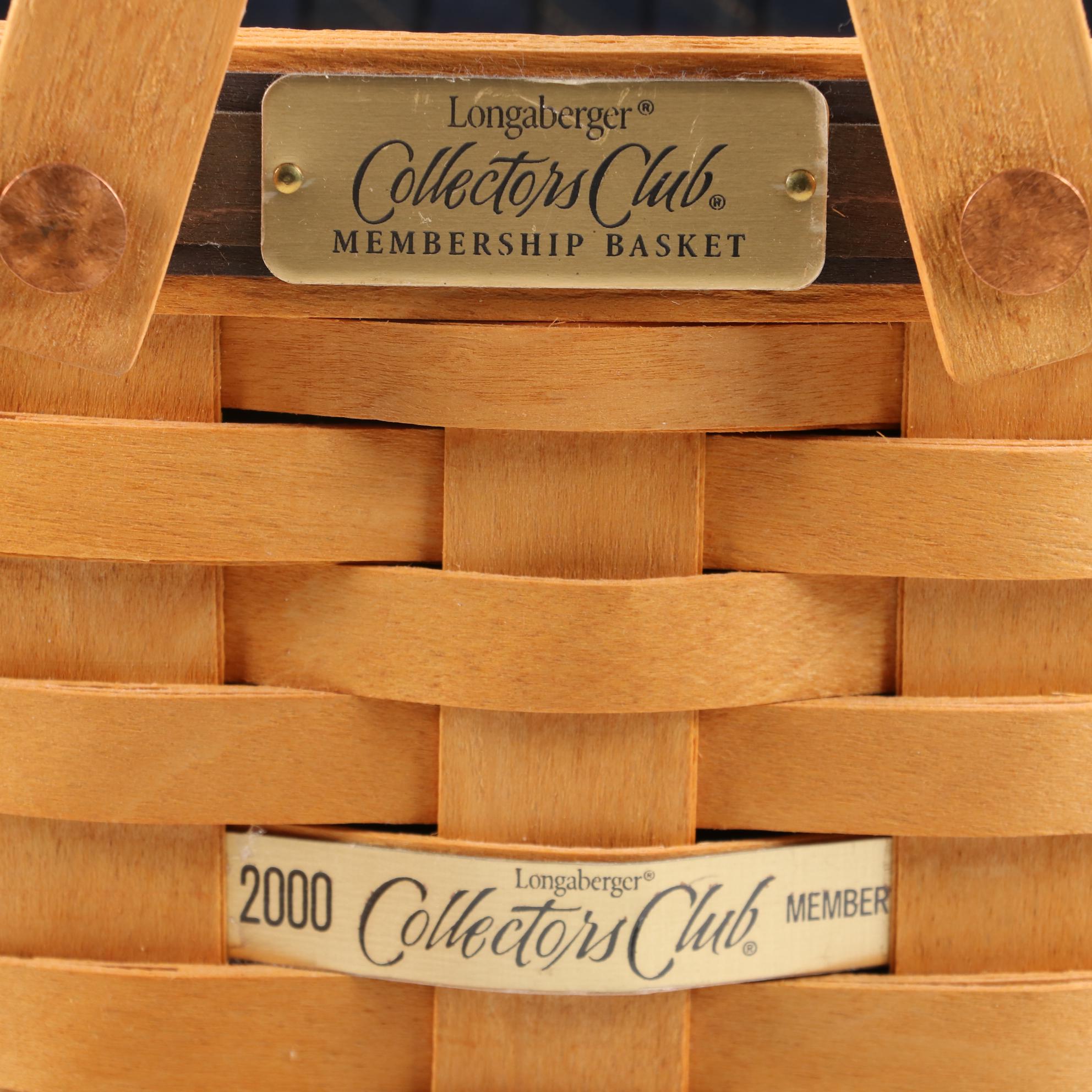 Longaberger "Collector's Club" Baskets