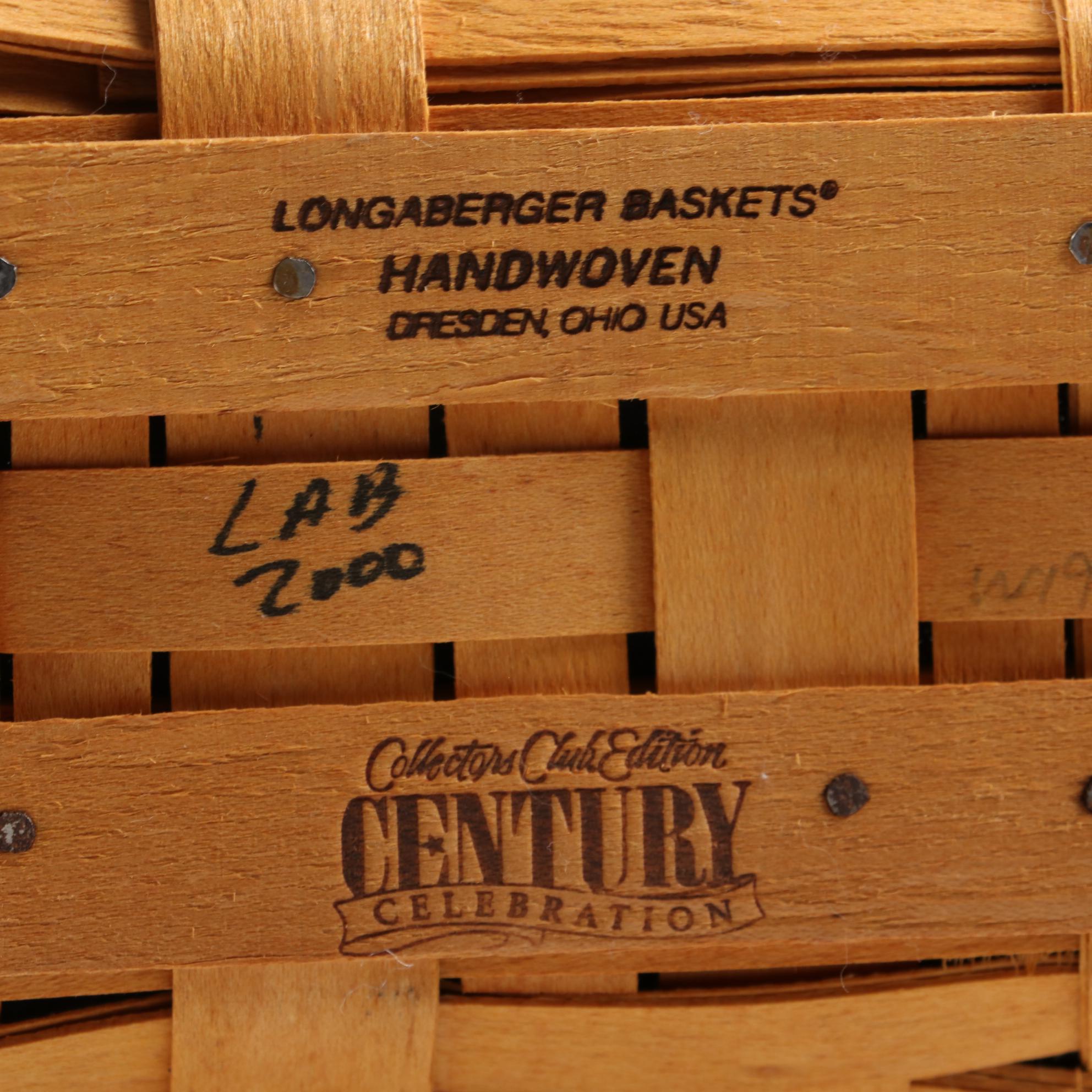 Longaberger "Collector's Club" Baskets