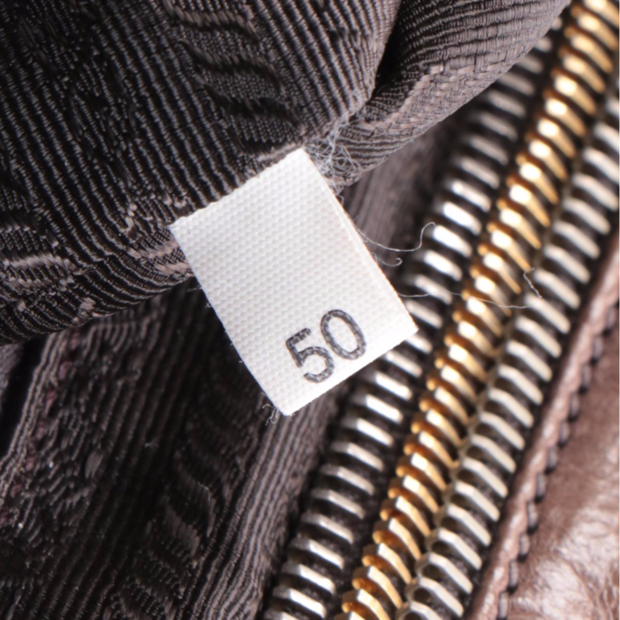 Prada Glacé Zipper Bauletto Bag BL0471 in Ardesia/Fumo Ombré Leather