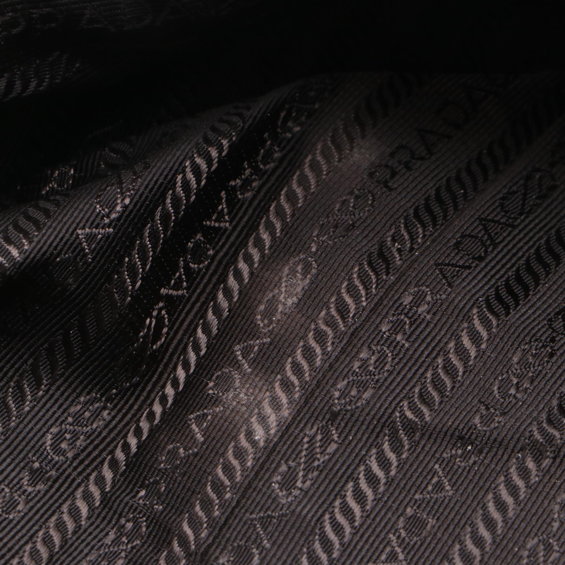 Prada Glacé Zipper Bauletto Bag BL0471 in Ardesia/Fumo Ombré Leather