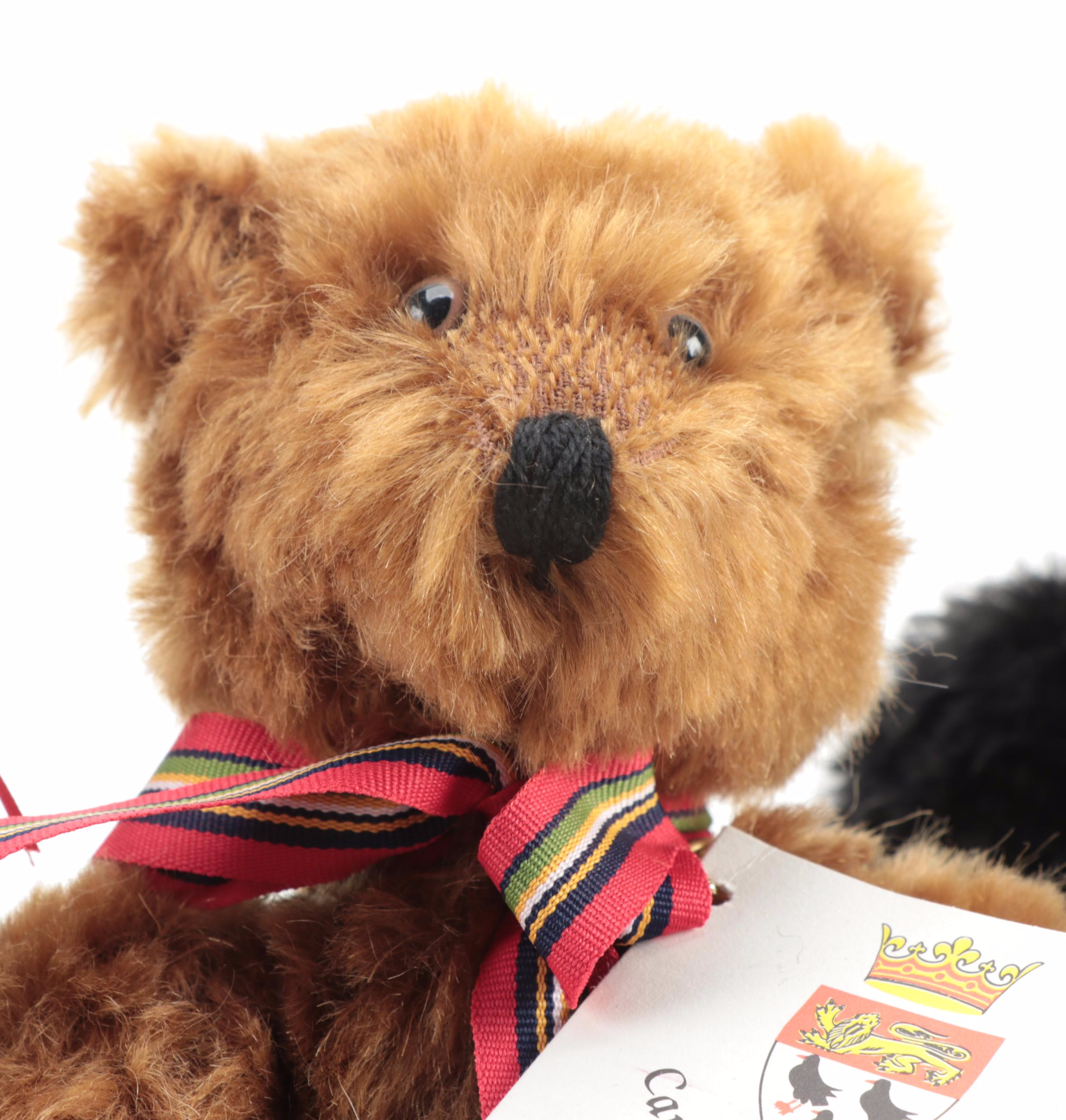 GUND Limited Edition Canterbury Stuffed Bears with Original Packaging, 1992