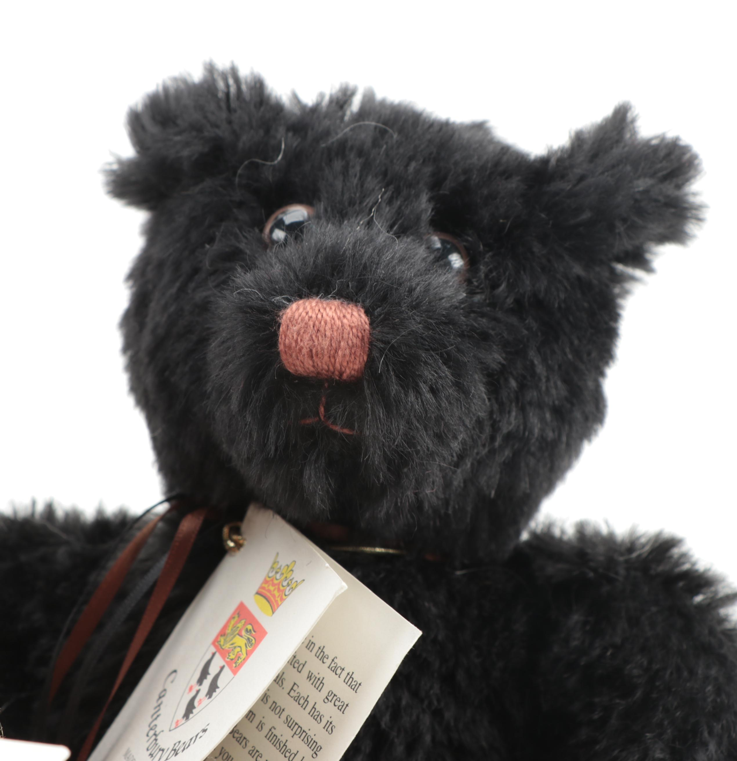 GUND Limited Edition Canterbury Stuffed Bears with Original Packaging, 1992