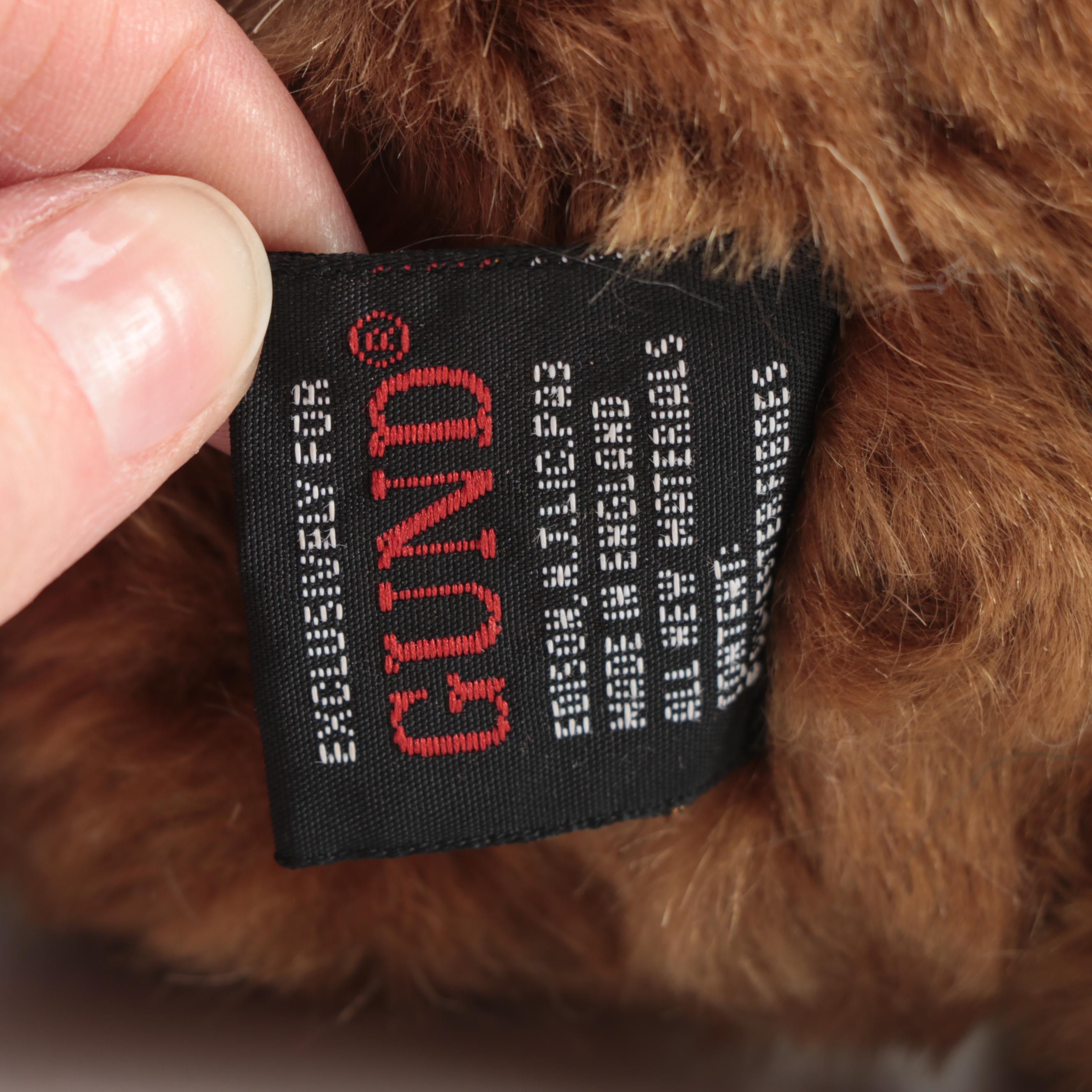 GUND Limited Edition Canterbury Stuffed Bears with Original Packaging, 1992