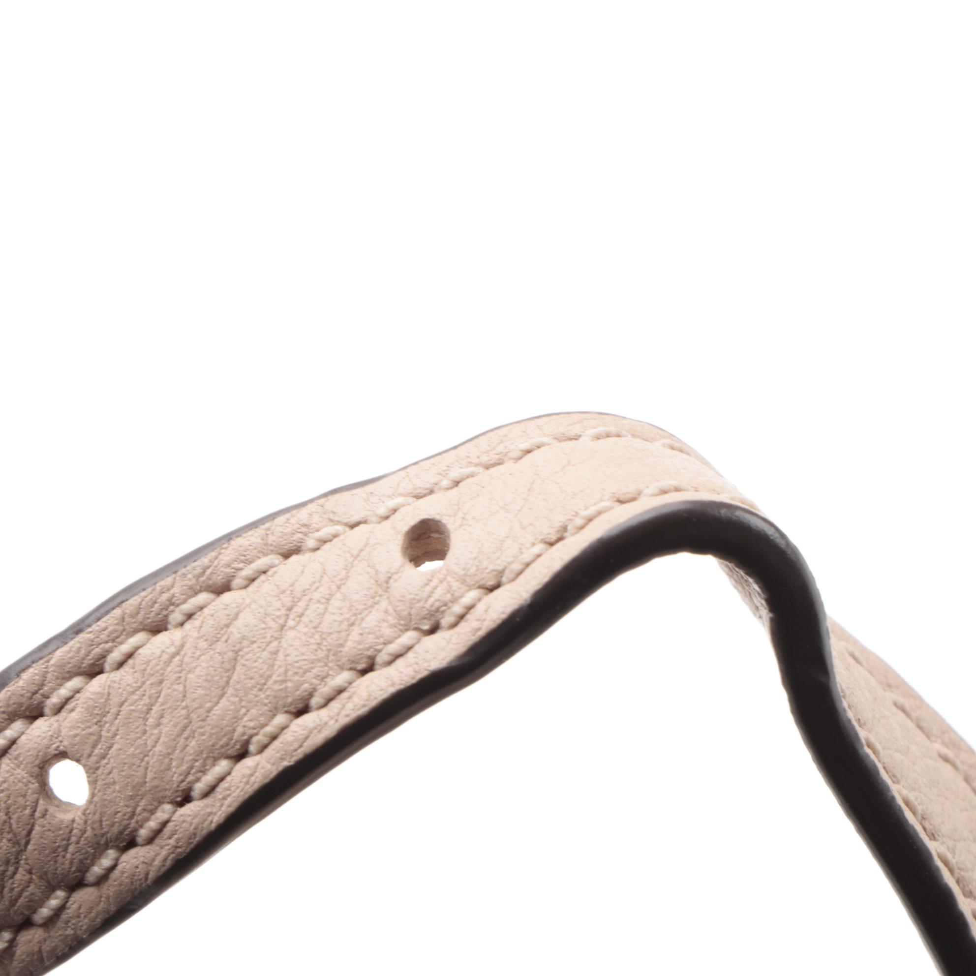 Tory Burch McGraw Swingpack Tassel Crossbody Bag in Taupe Pebble Grain Leather