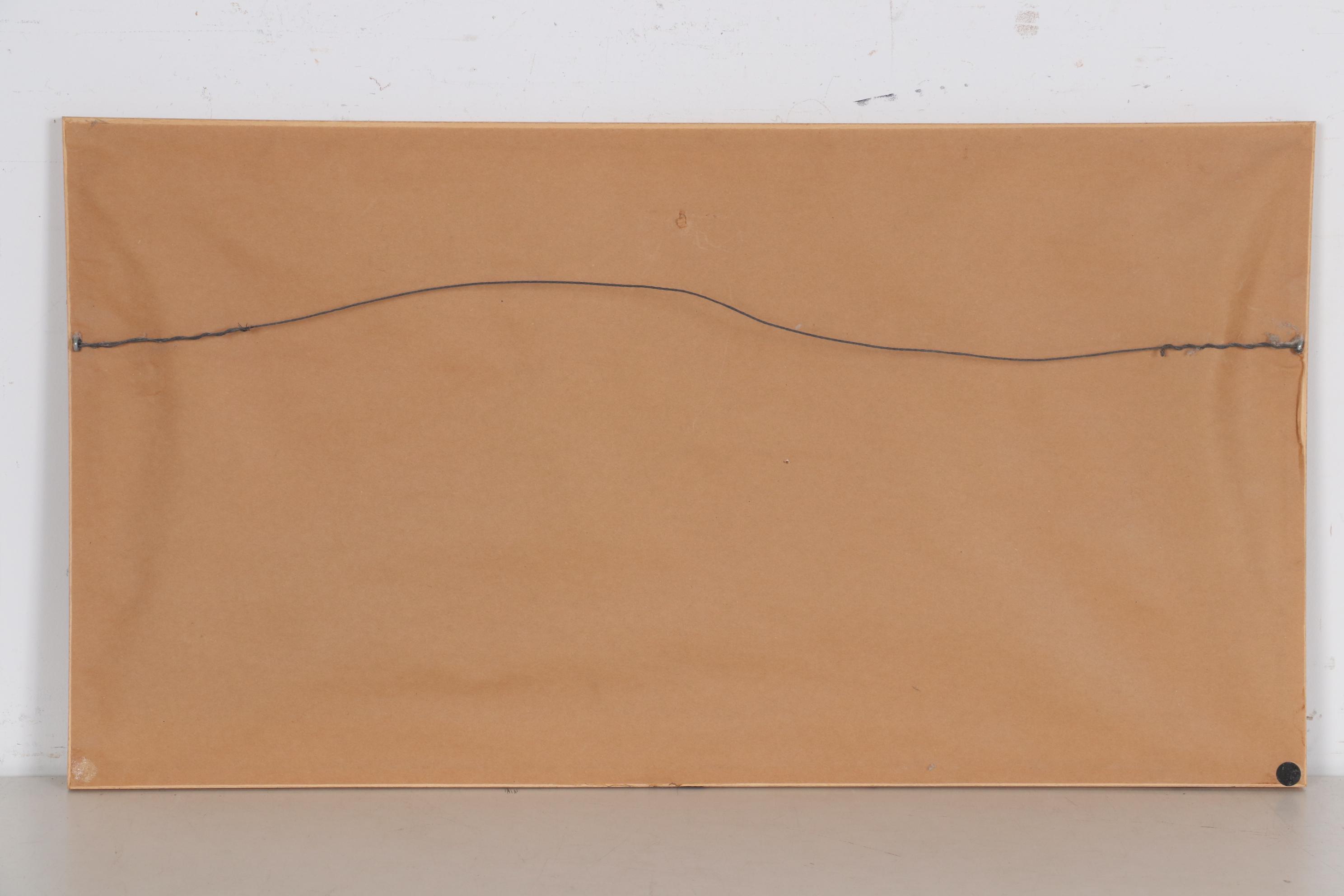 Frances Vella Embossed Color Etching "Irises," Late 20th Century