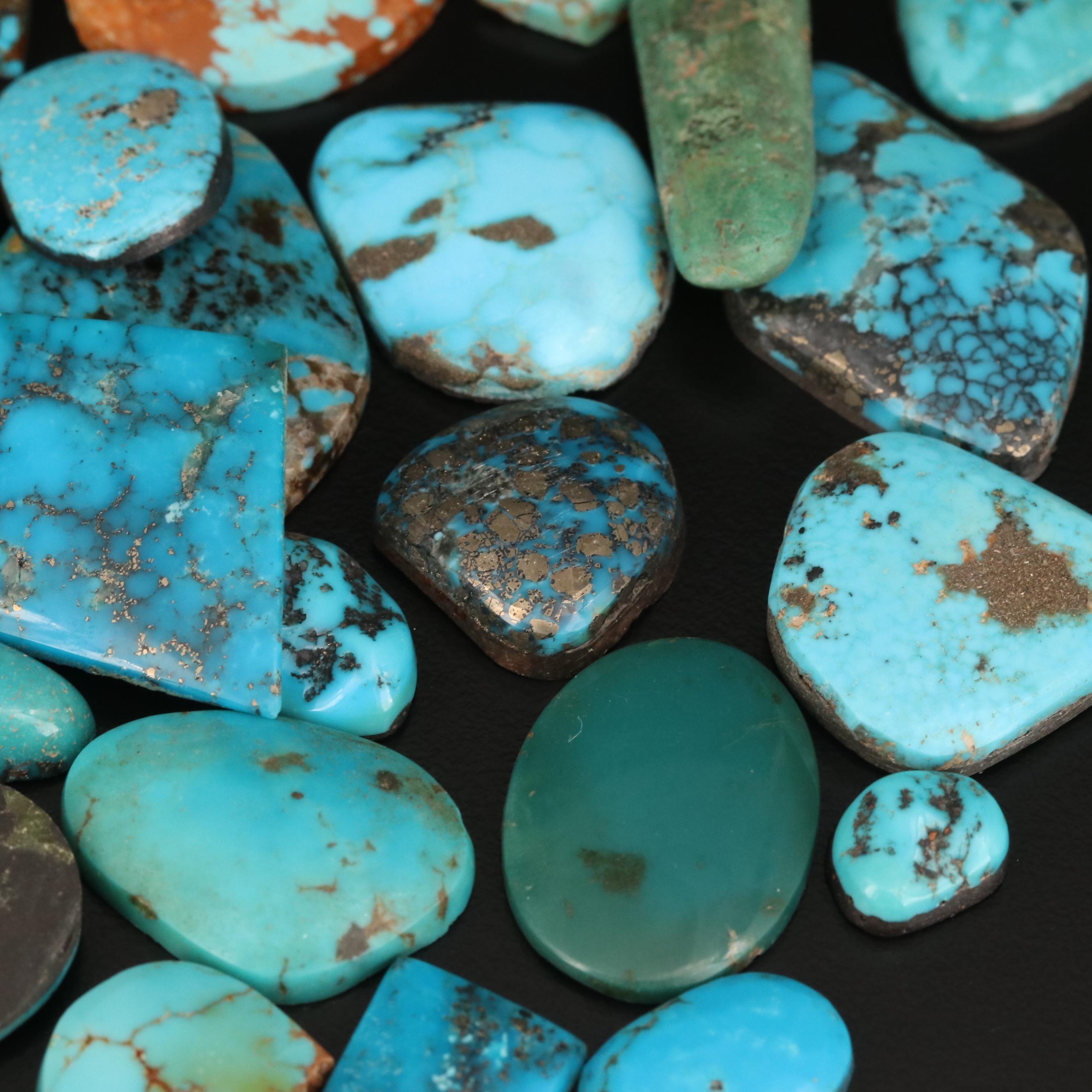Loose Turquoise and Imitation Turquoise Selection