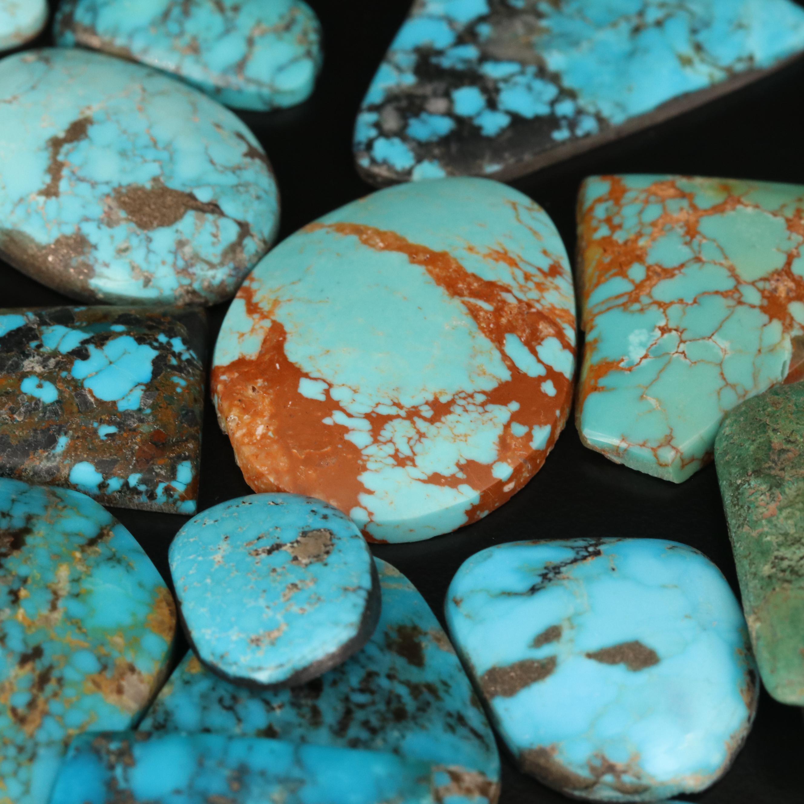 Loose Turquoise and Imitation Turquoise Selection