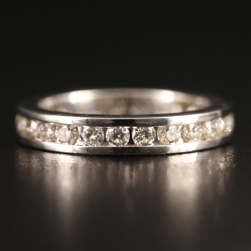 14K 1.00 CTW Diamond Eternity Band