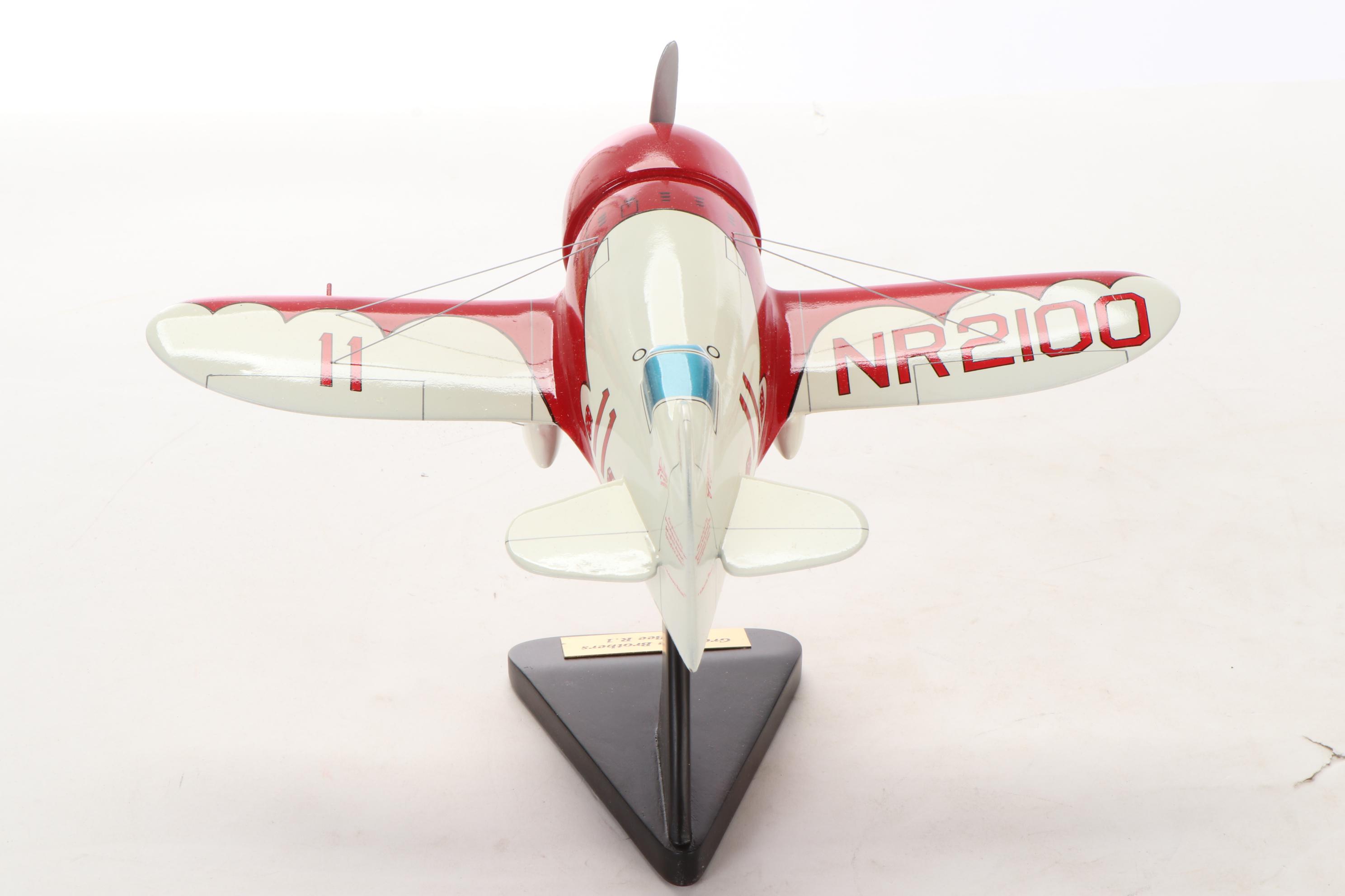 Granville Brothers "Gee Bee R.1 Sportster" Model Airplane