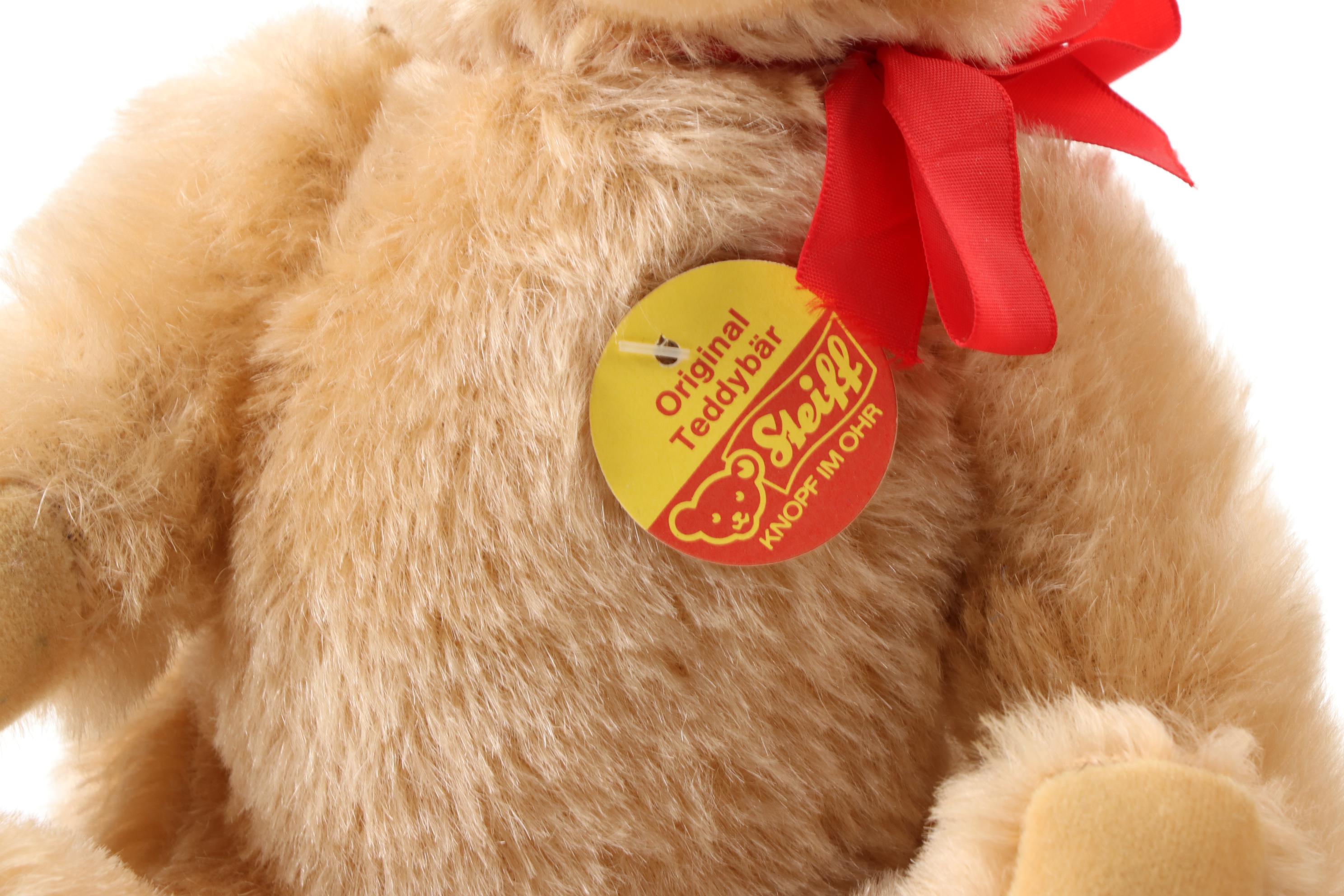 Steiff Stuffed Teddy Bears with Llama and Elephant