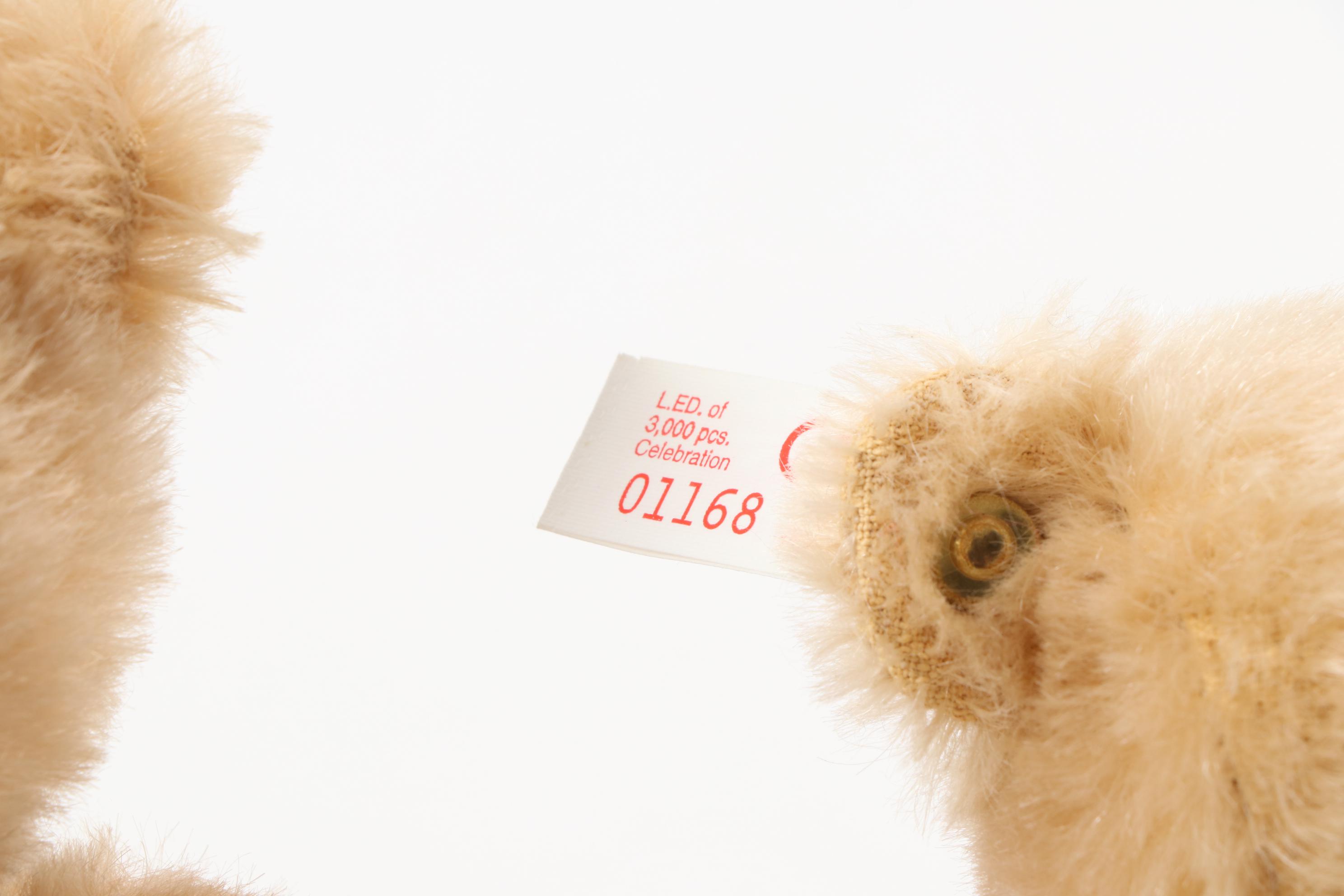 Steiff Stuffed Teddy Bears with Llama and Elephant