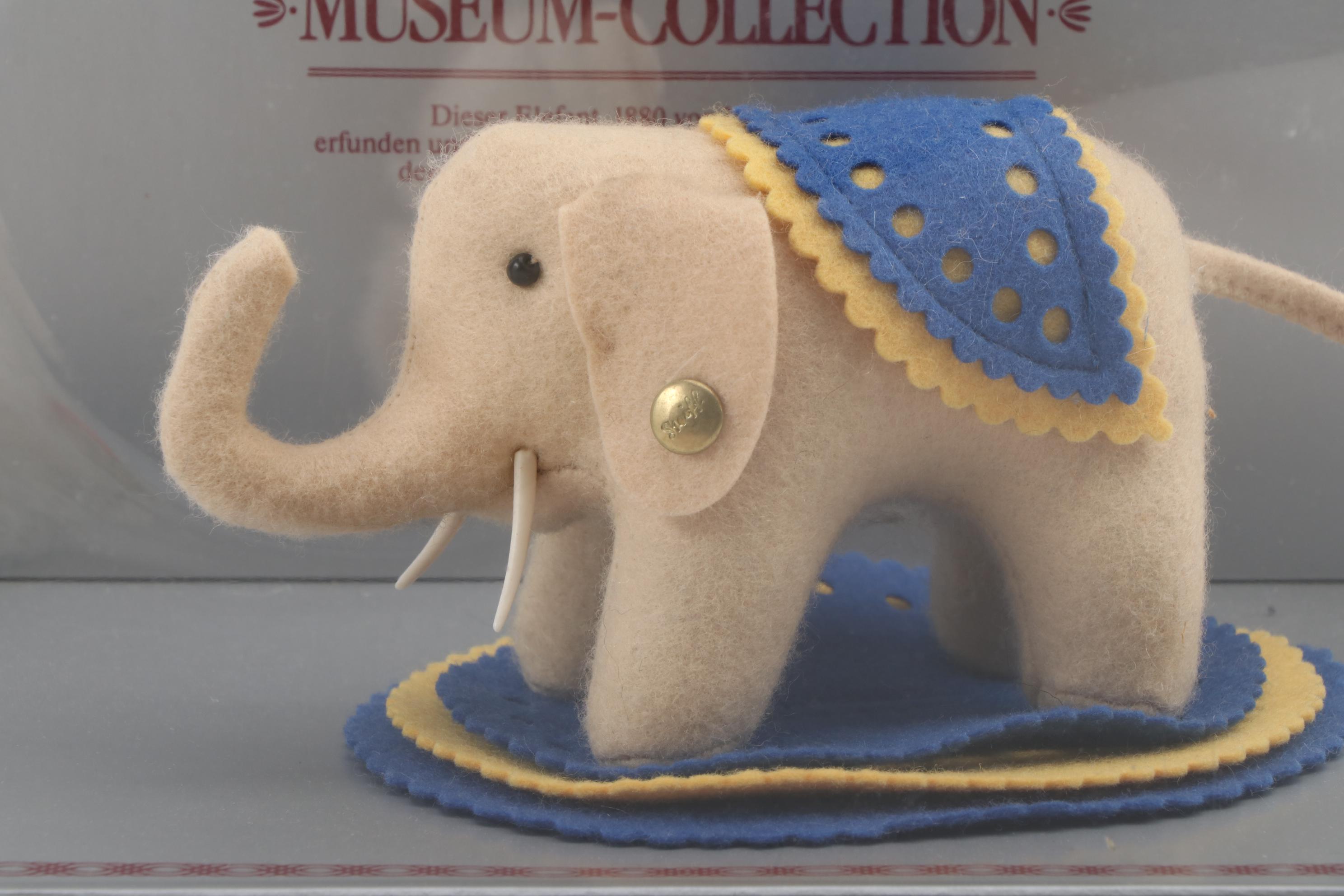 Steiff Stuffed Teddy Bears with Llama and Elephant