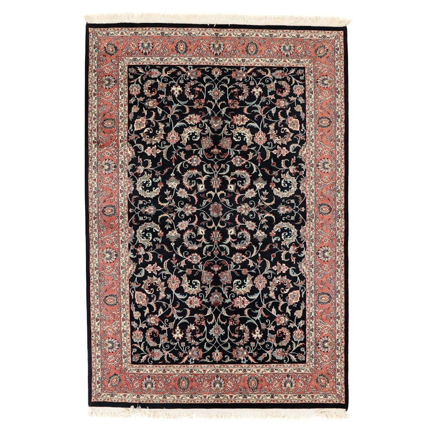 6'1 x 9'5 Hand-Knotted Indo-Persian Tabriz Area Rug, 2000s