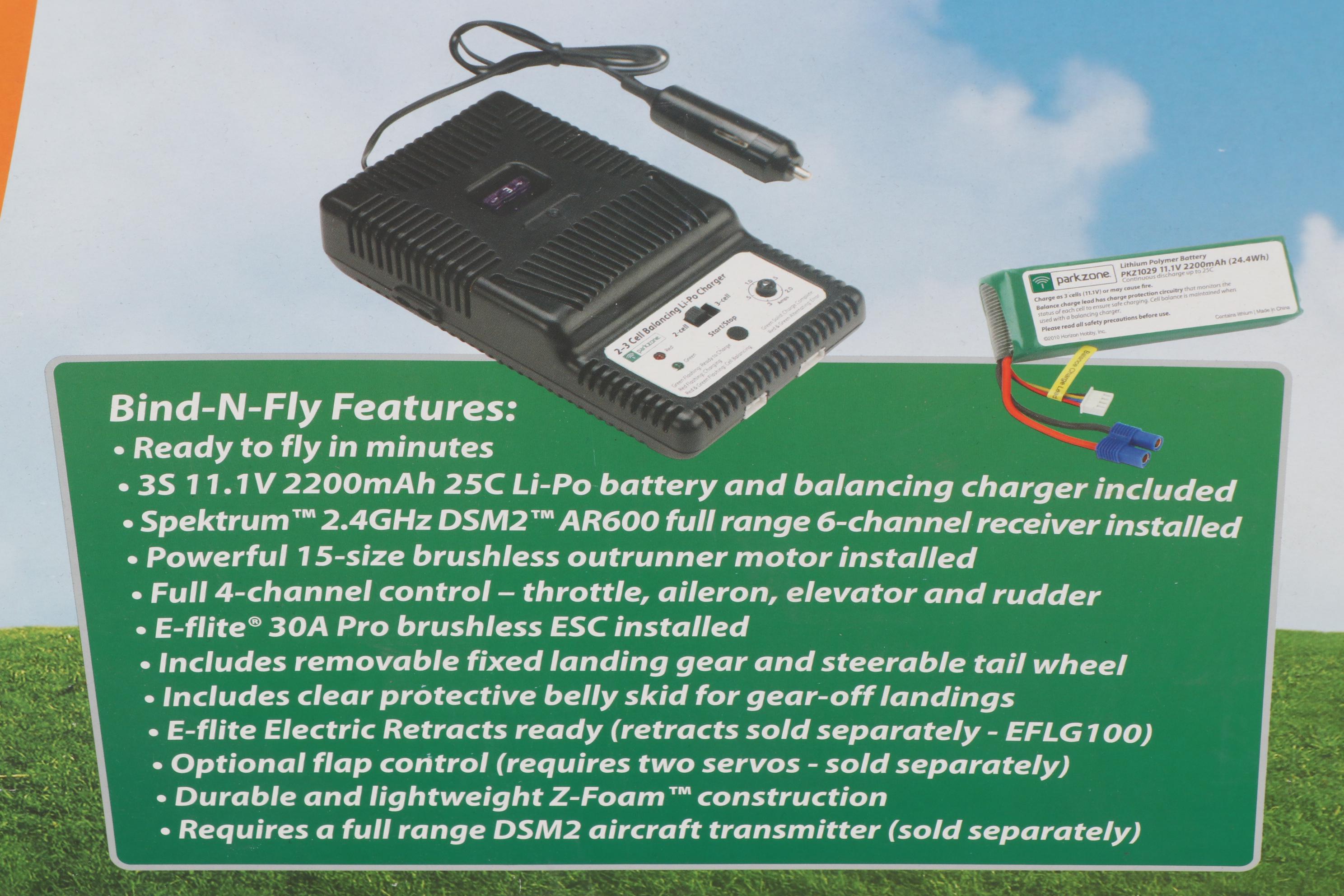 BNF Parkzone U.S. P-47D Thunderbolt Remote Control Model Airplane Kit