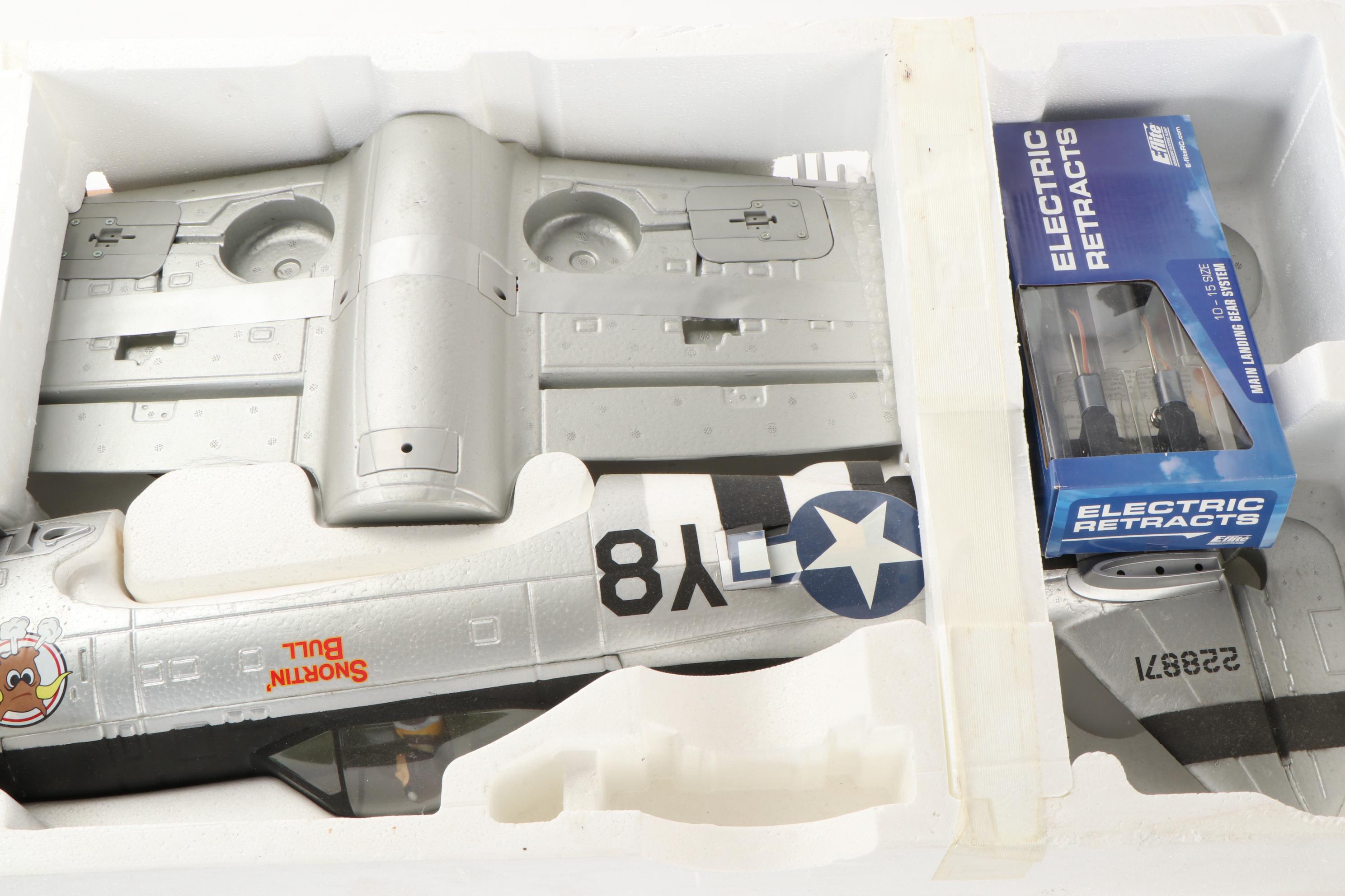BNF Parkzone U.S. P-47D Thunderbolt Remote Control Model Airplane Kit
