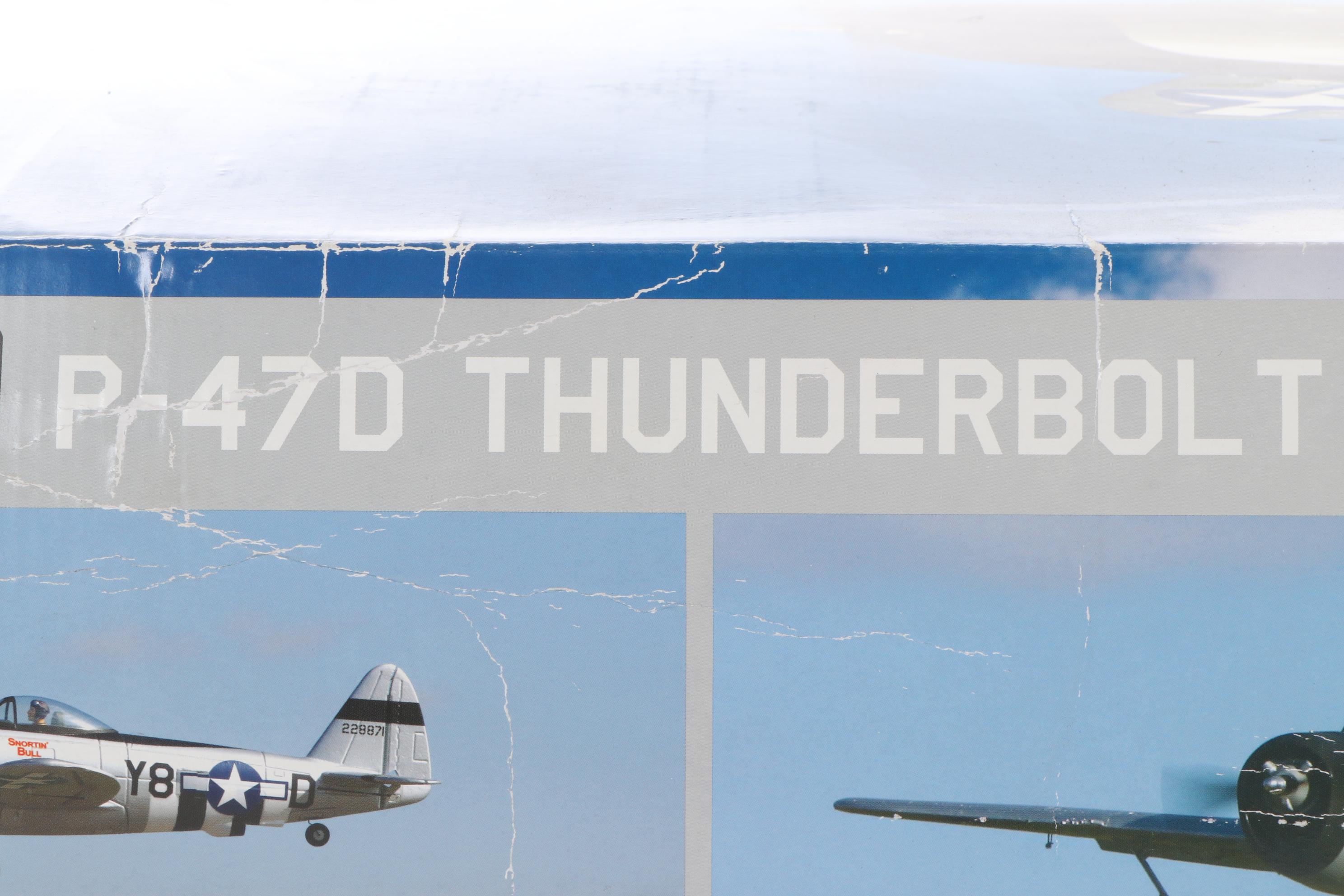 BNF Parkzone U.S. P-47D Thunderbolt Remote Control Model Airplane Kit
