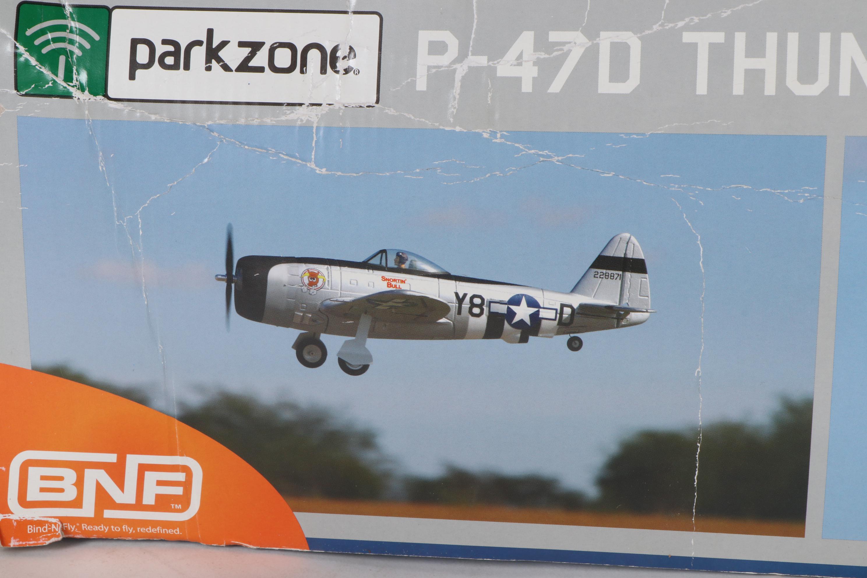 BNF Parkzone U.S. P-47D Thunderbolt Remote Control Model Airplane Kit