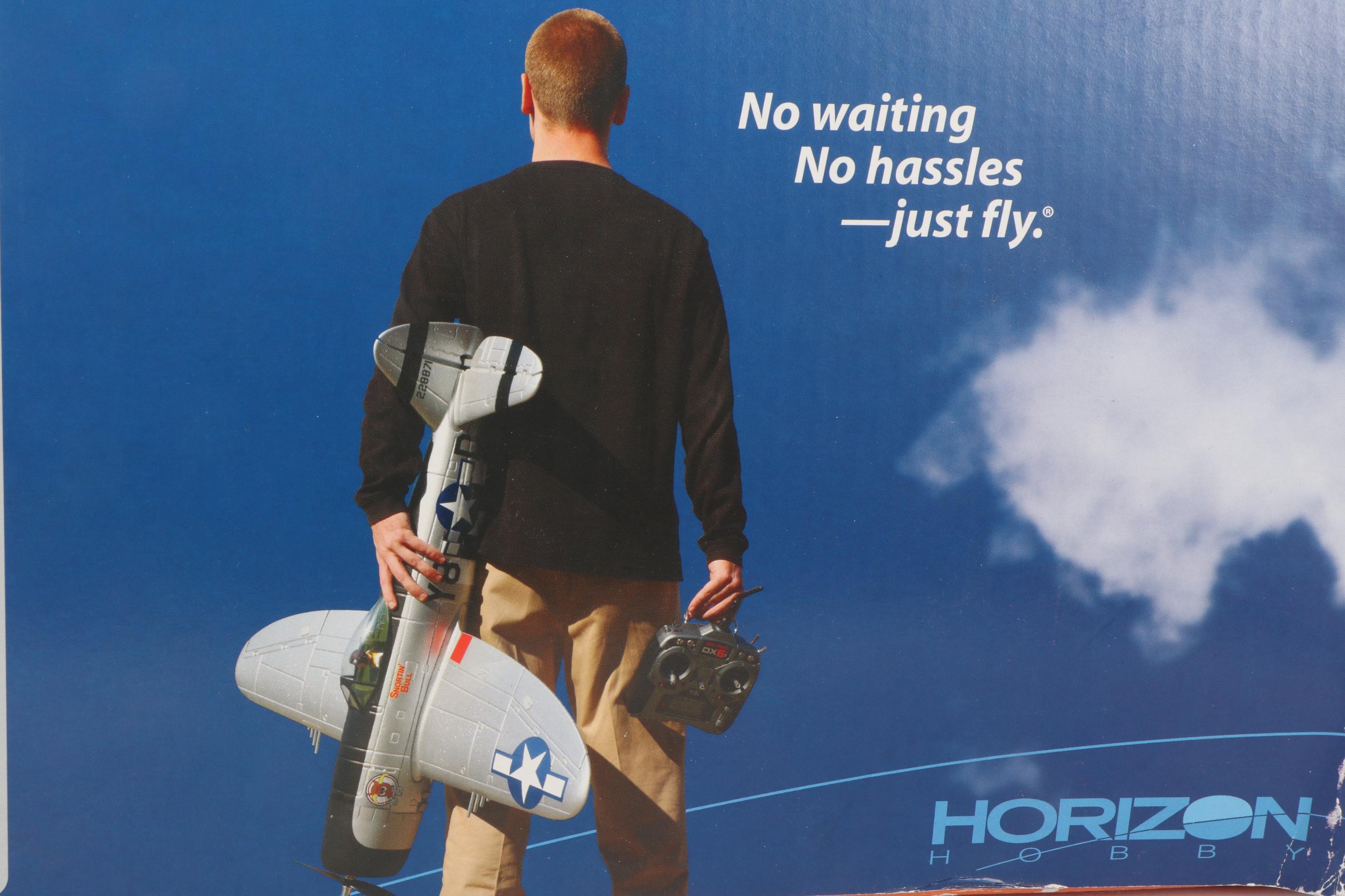 BNF Parkzone U.S. P-47D Thunderbolt Remote Control Model Airplane Kit