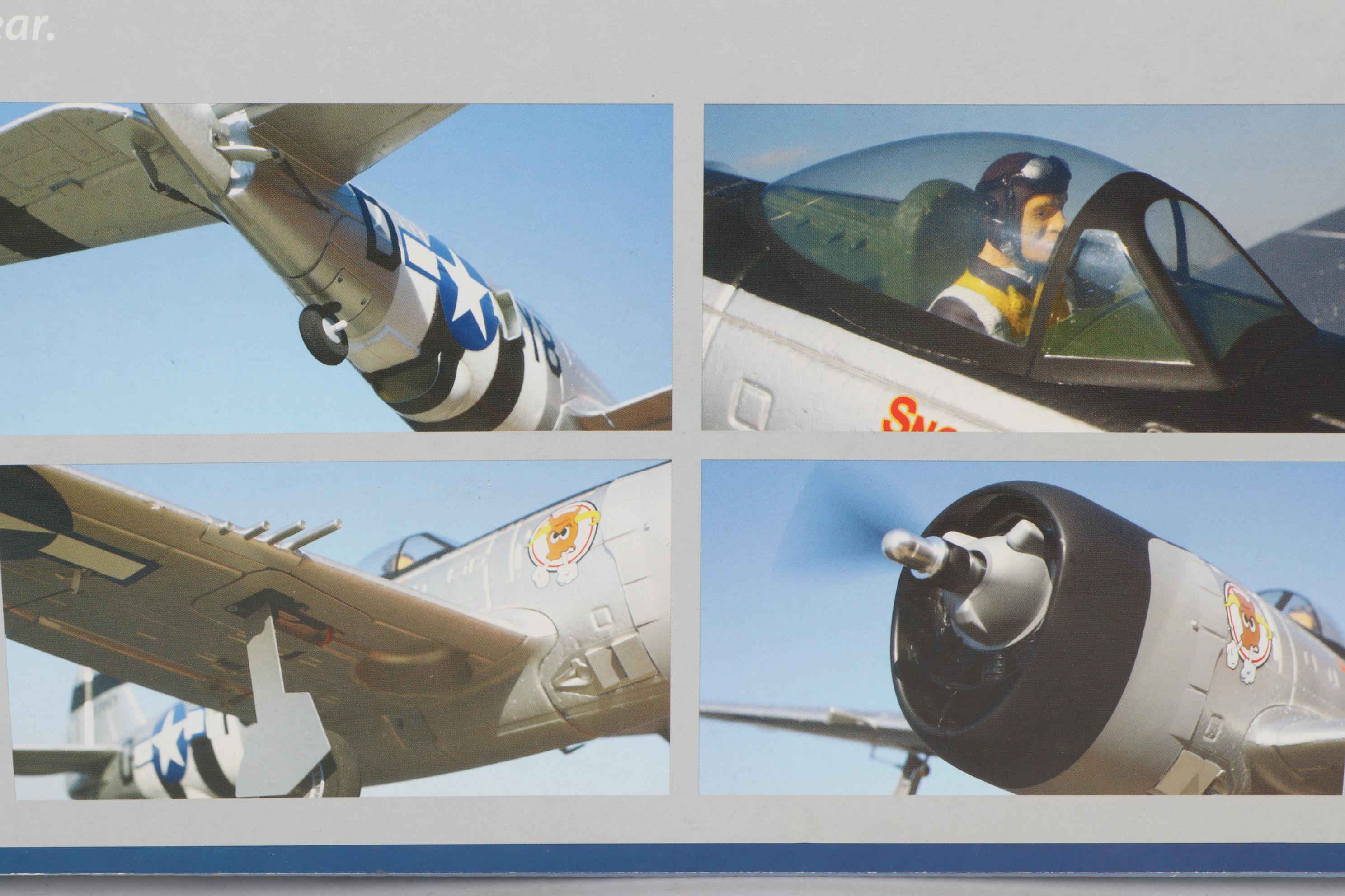 BNF Parkzone U.S. P-47D Thunderbolt Remote Control Model Airplane Kit