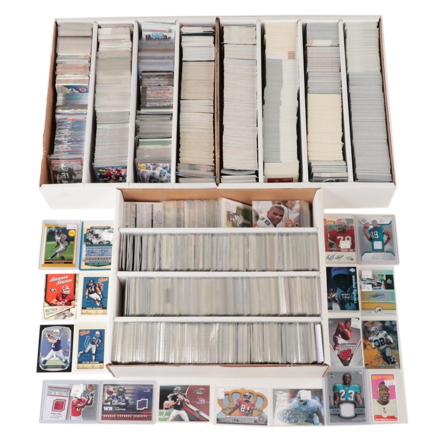 1990s-2010s NFL Football Trading Card Collection