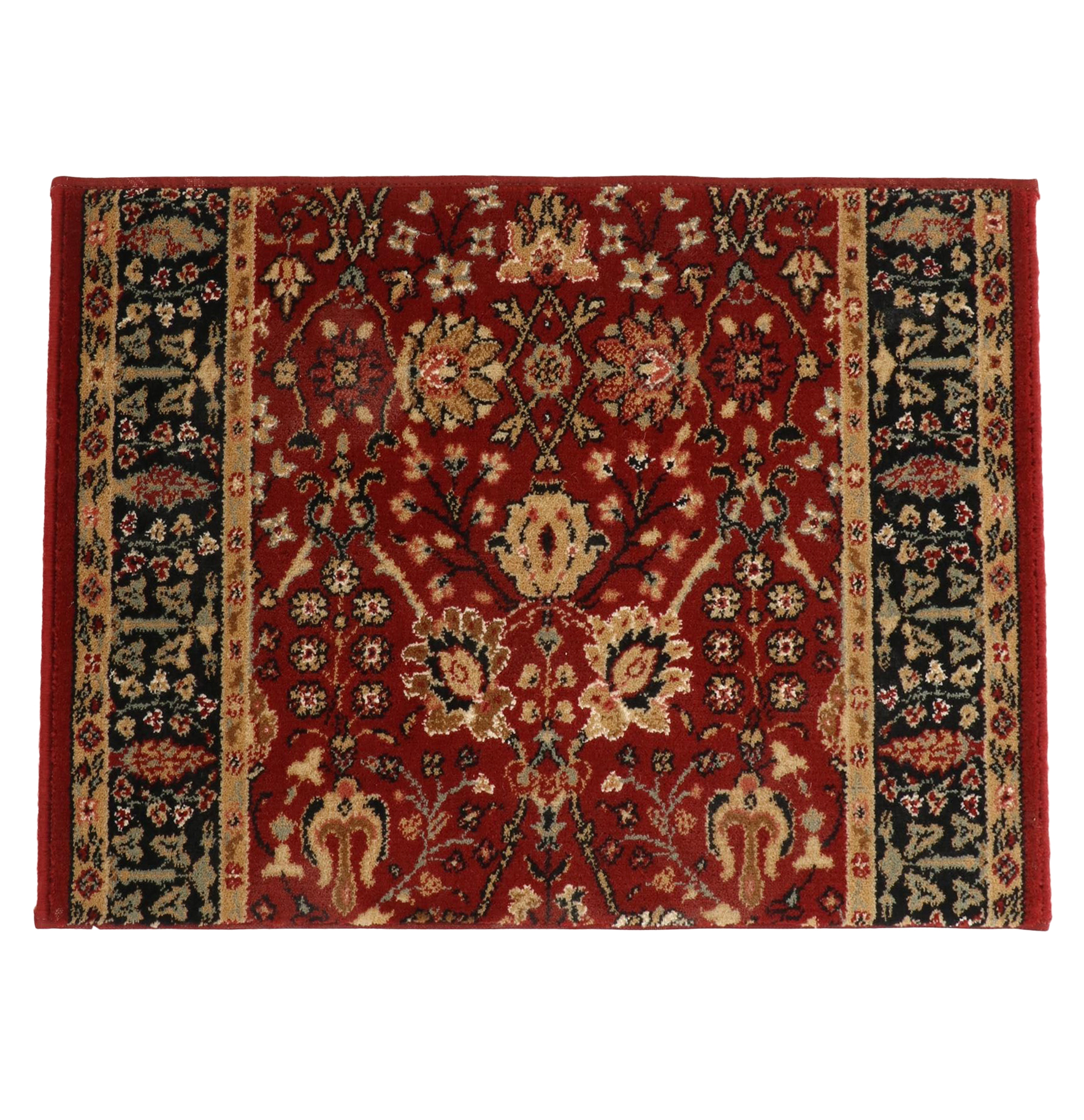 1'6 x 2'3 Machine Made Royal Kashimar by Couristan "Cypress Garden" Floor Mat