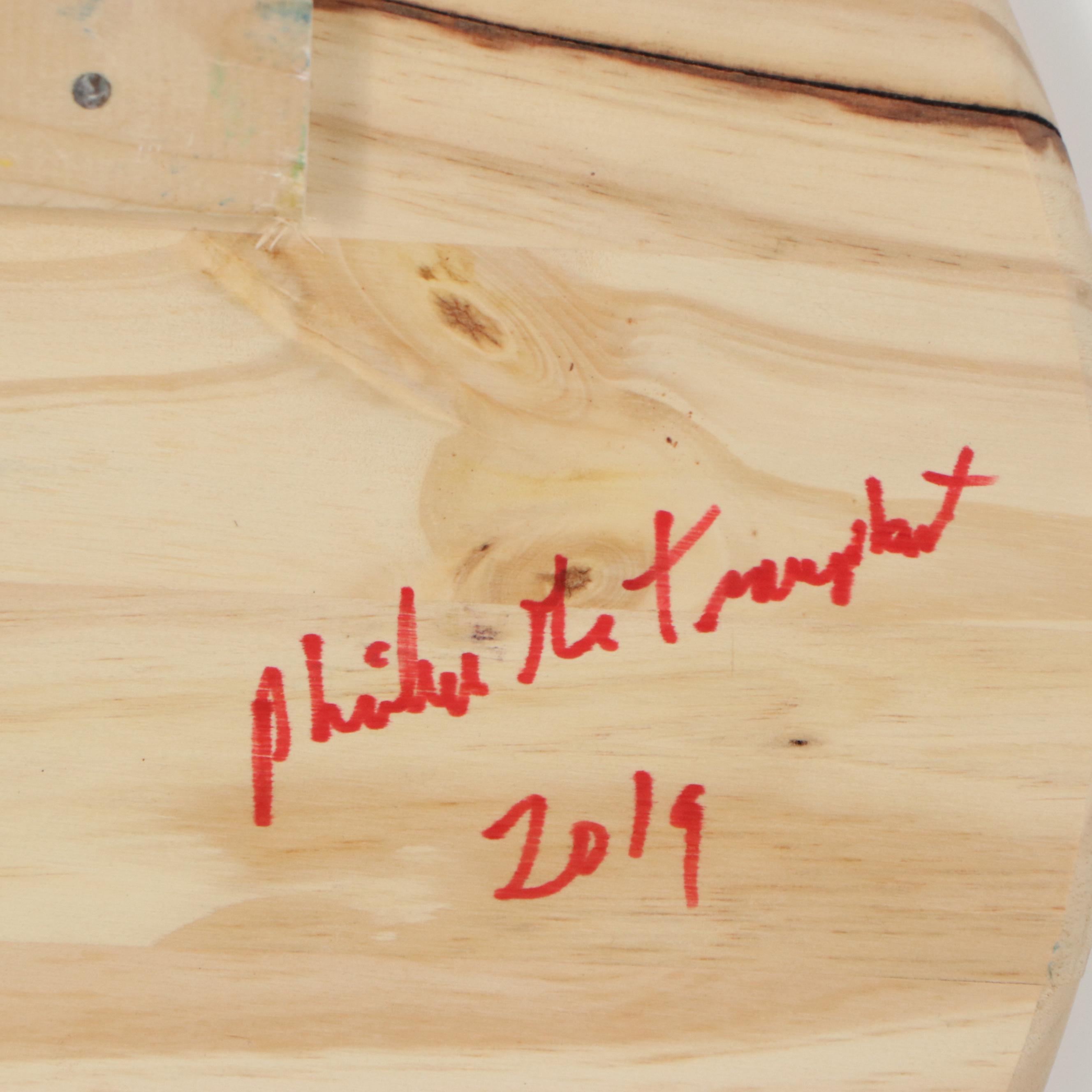 Philip the Transplant Acrylic Portrait, 2019