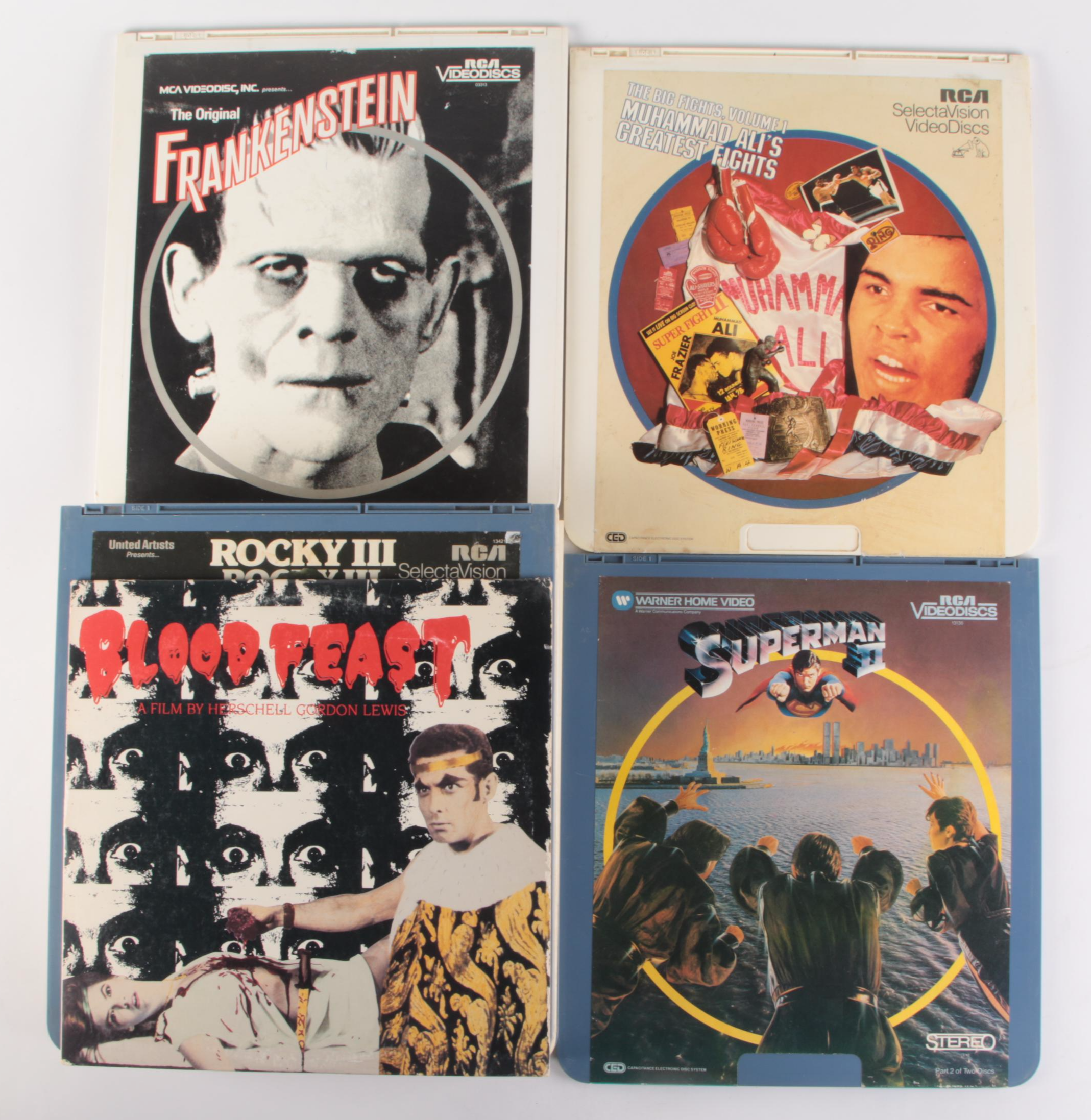 1980s RCA Video Discs, Including "The Empire Strikes Back" and "Animal House"