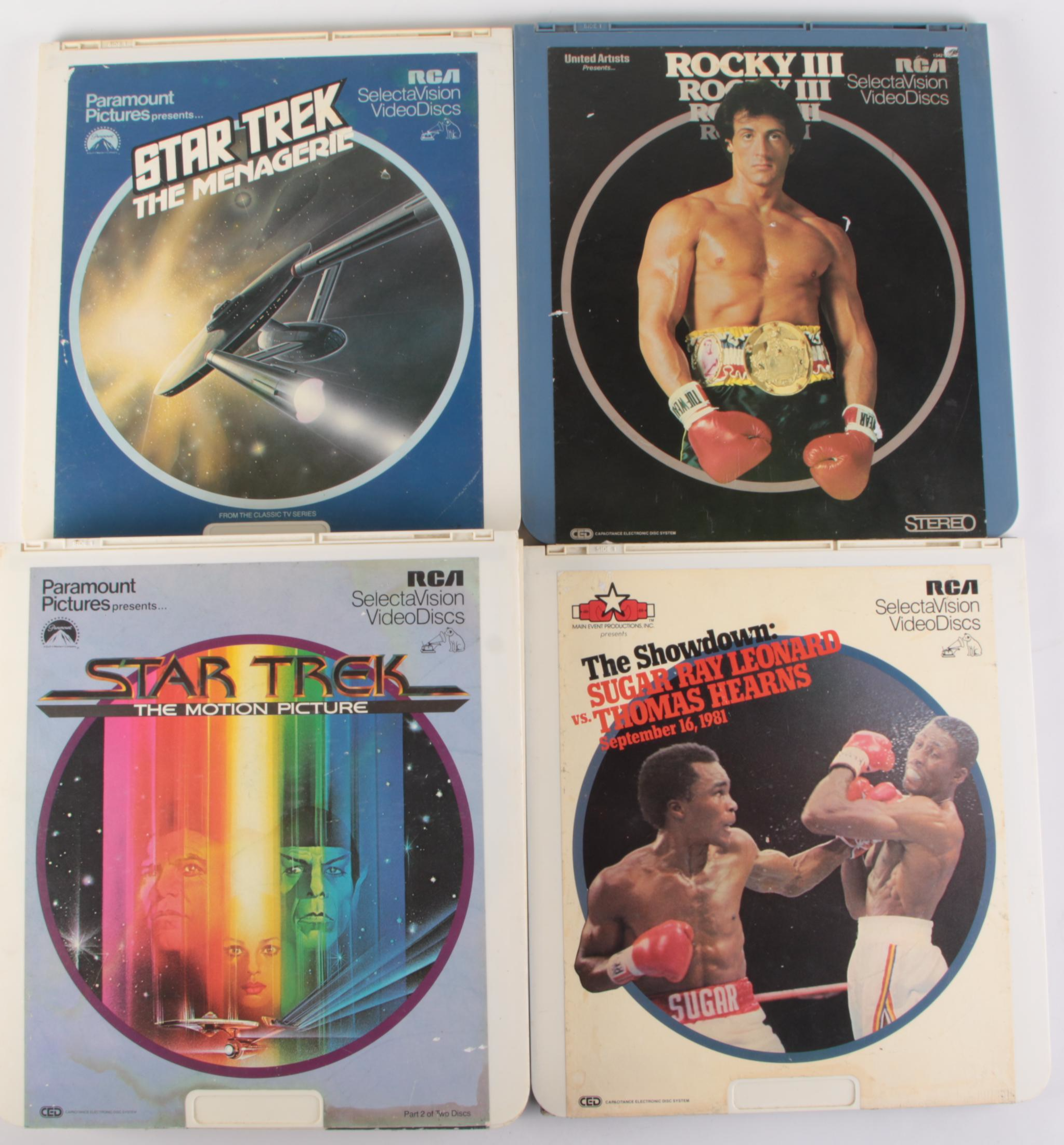 1980s RCA Video Discs, Including "The Empire Strikes Back" and "Animal House"