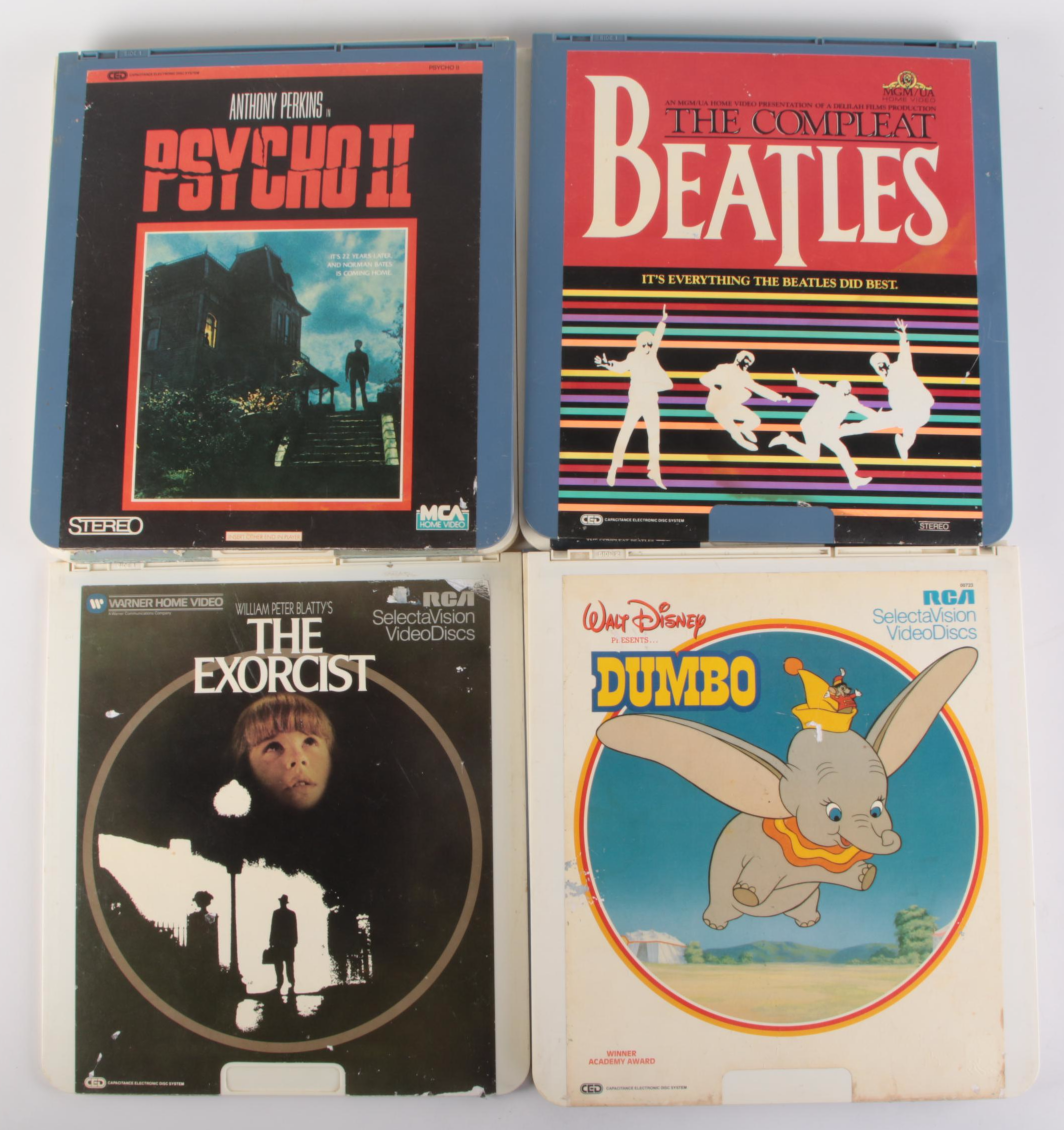 1980s RCA Video Discs, Including "The Empire Strikes Back" and "Animal House"