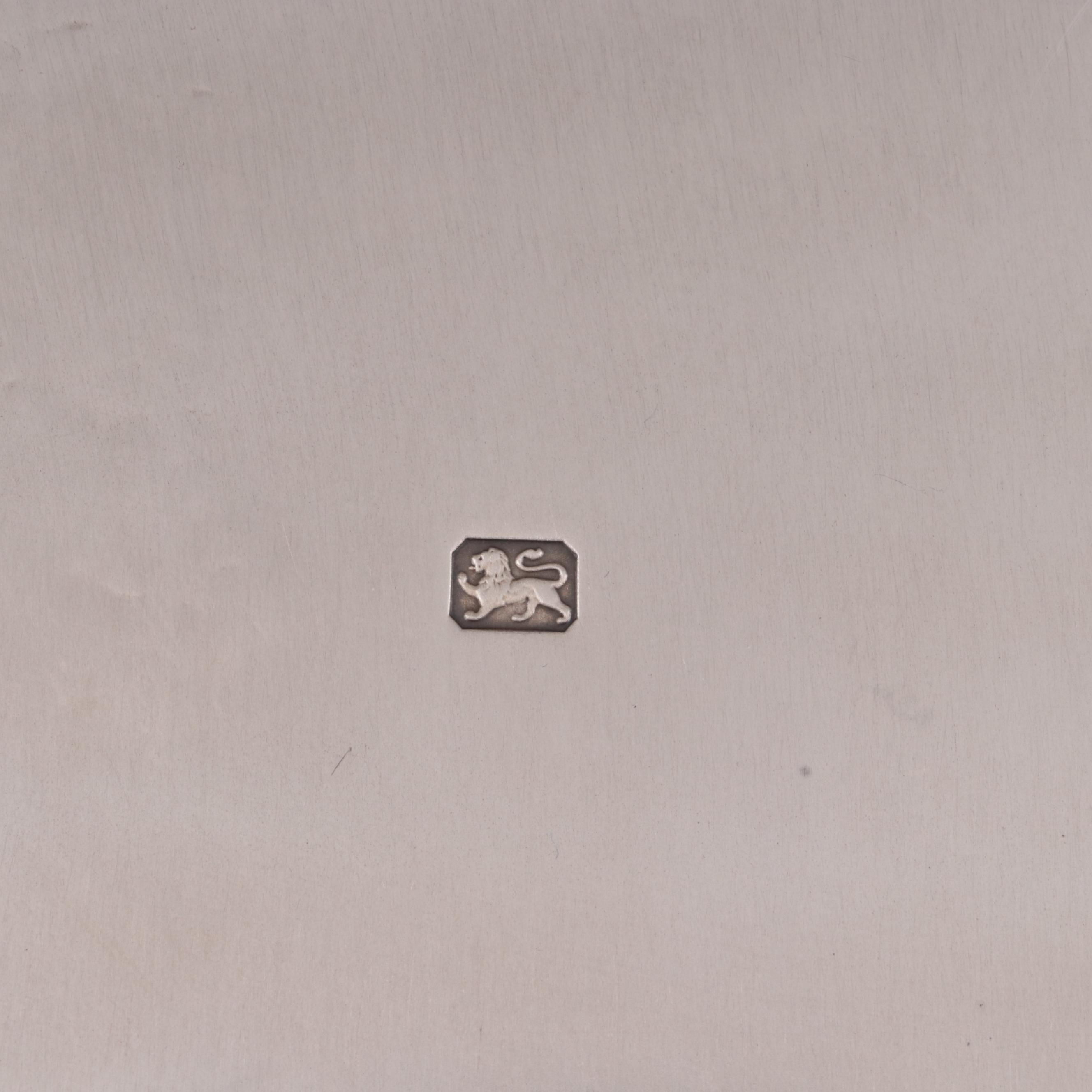 Garrard & Co. Sterling Silver Elizabeth II Wedding Anniversary Punch Set, 1972