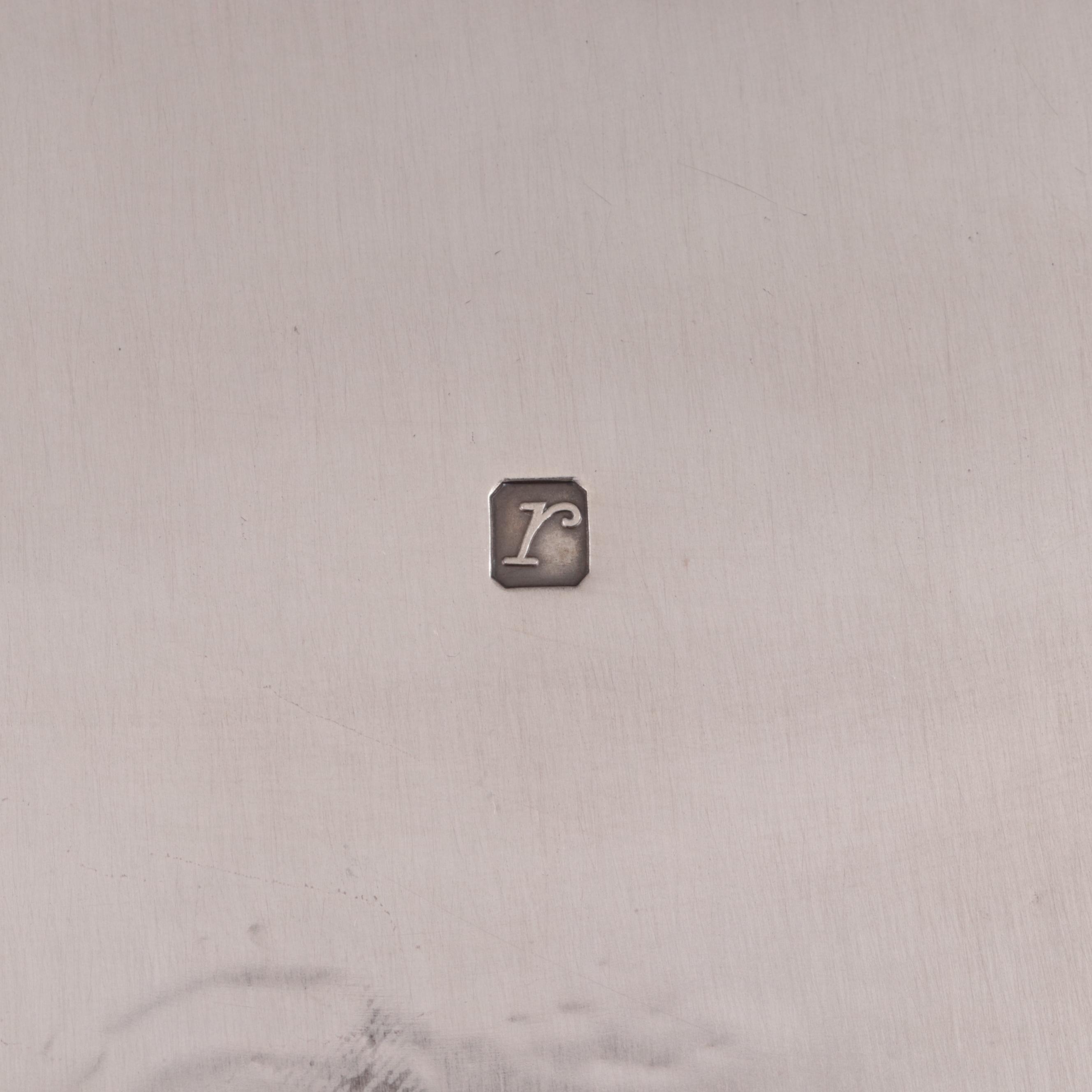 Garrard & Co. Sterling Silver Elizabeth II Wedding Anniversary Punch Set, 1972