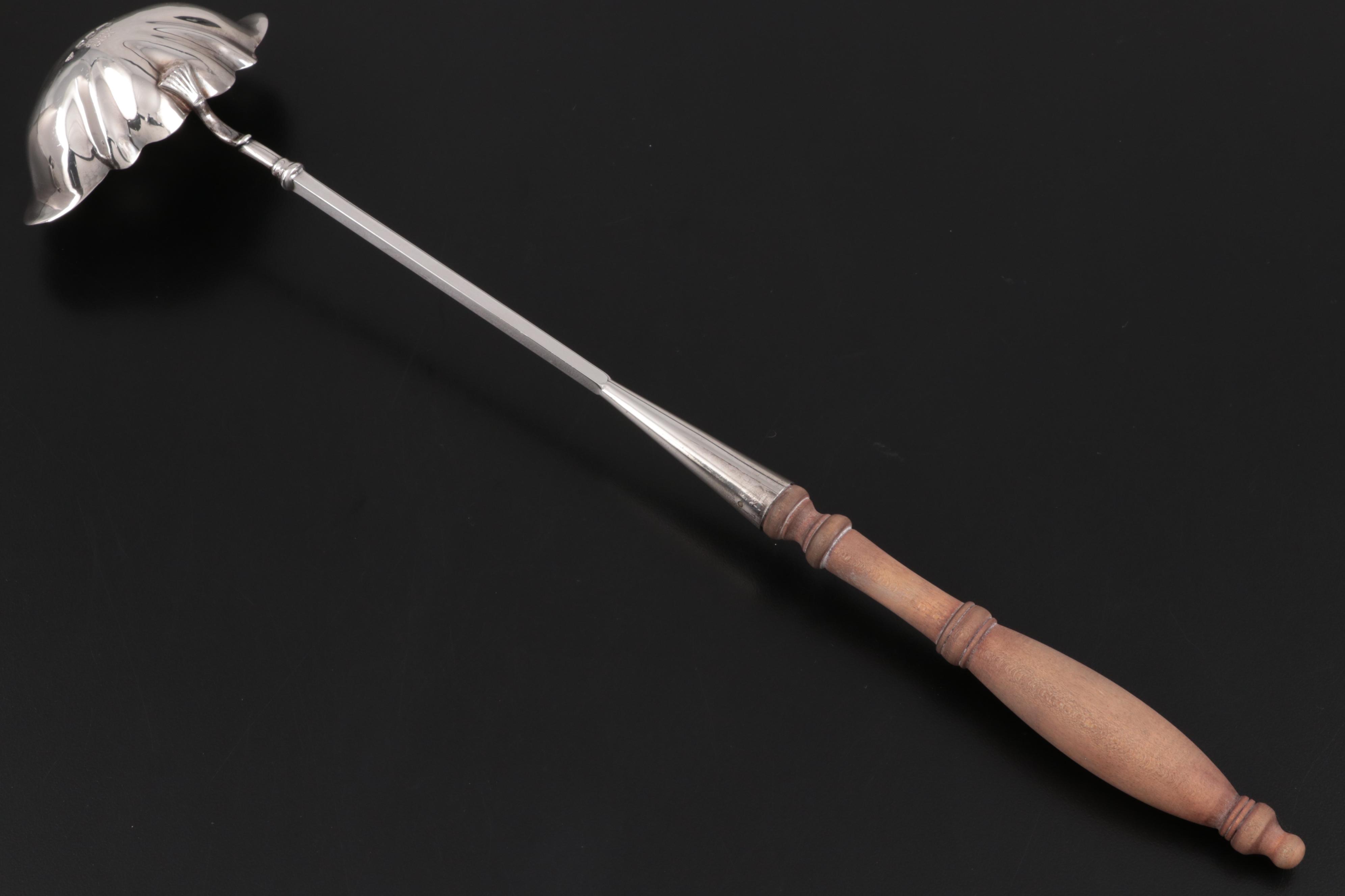 Garrard & Co. Sterling Silver Elizabeth II Wedding Anniversary Punch Set, 1972