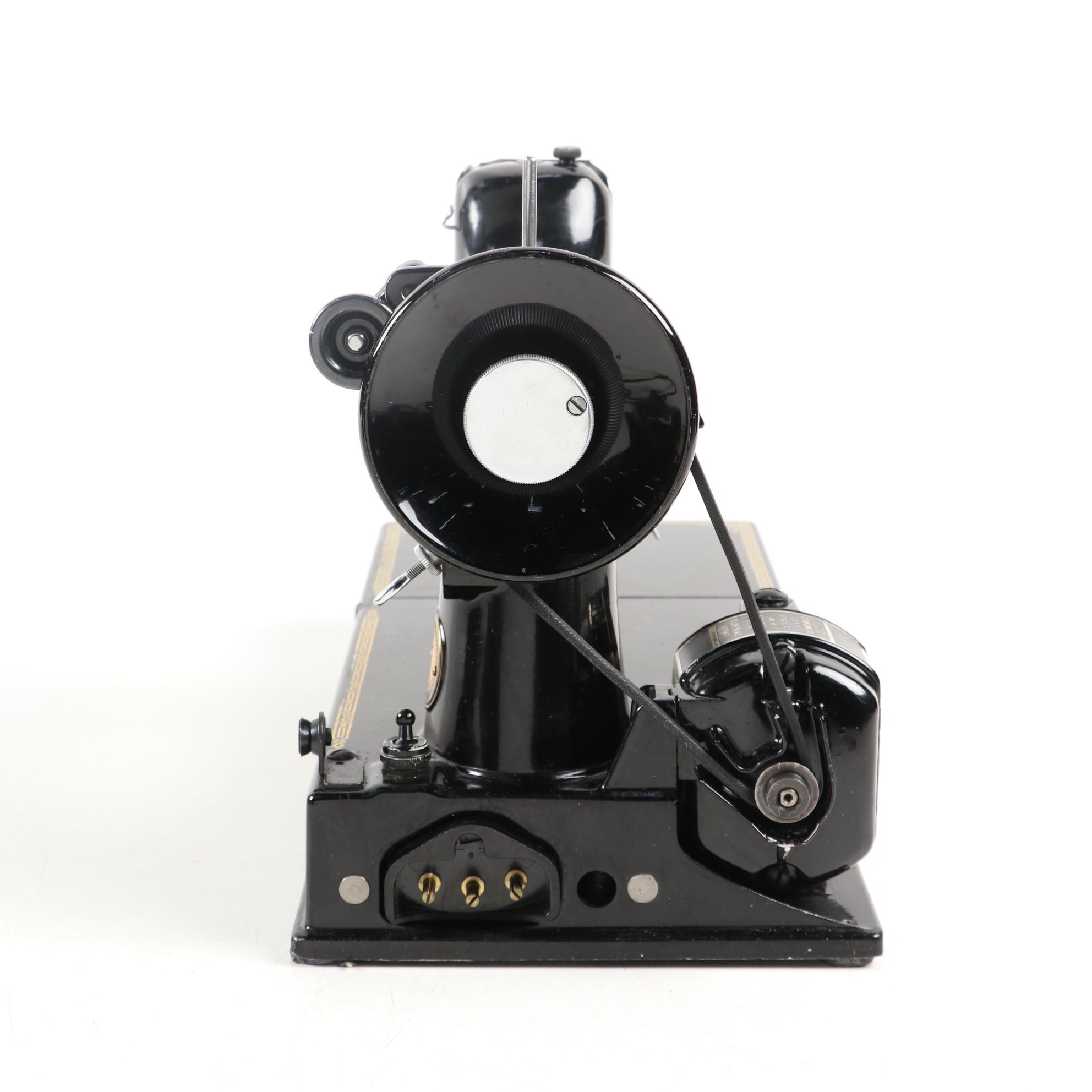 Singer 221-1 Featherweight Electric Sewing Machine, 1951