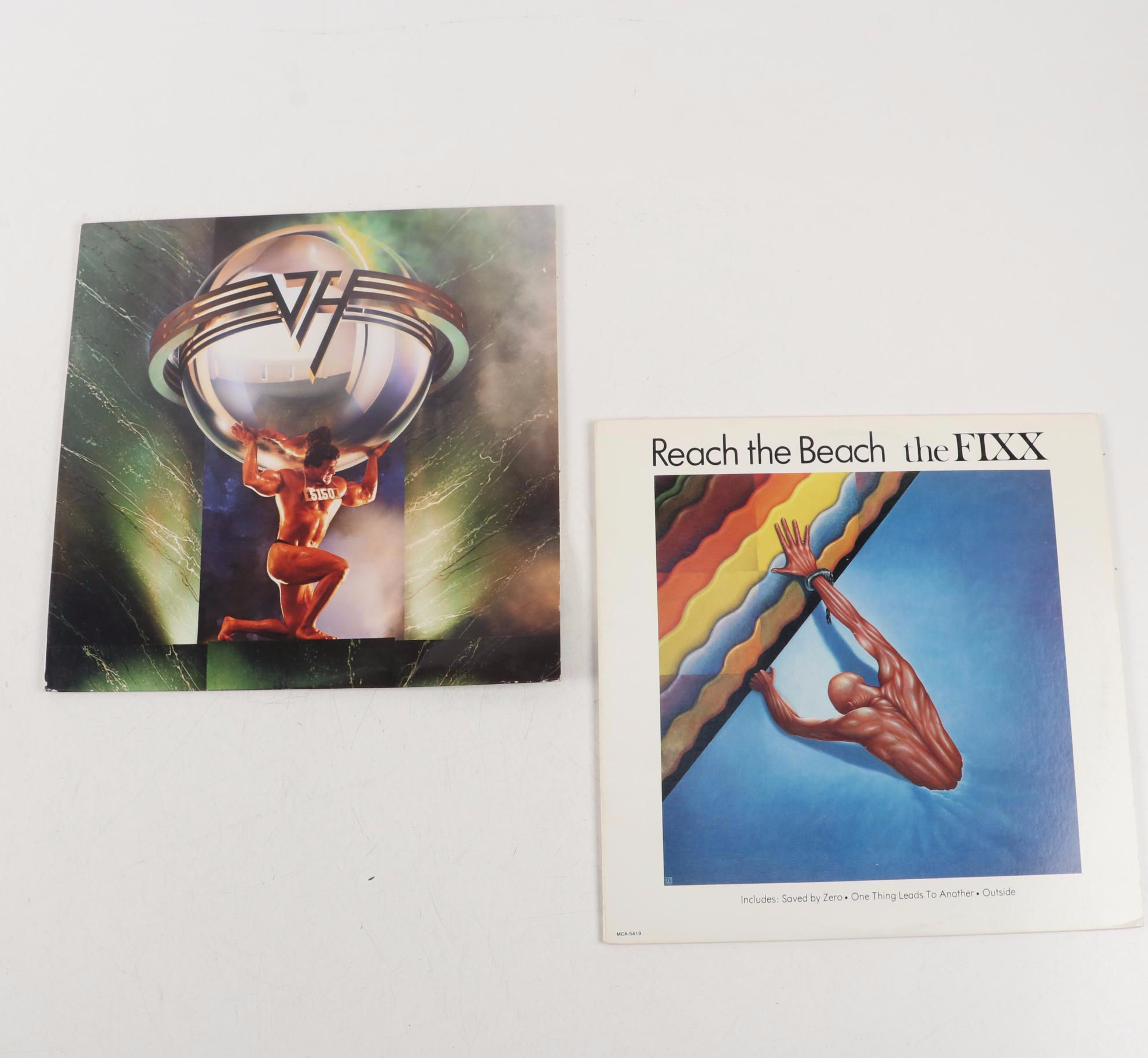 Michael Jackson, Sheena Easton, Van Halen, Frank Zappa, and Other Vinyl Records