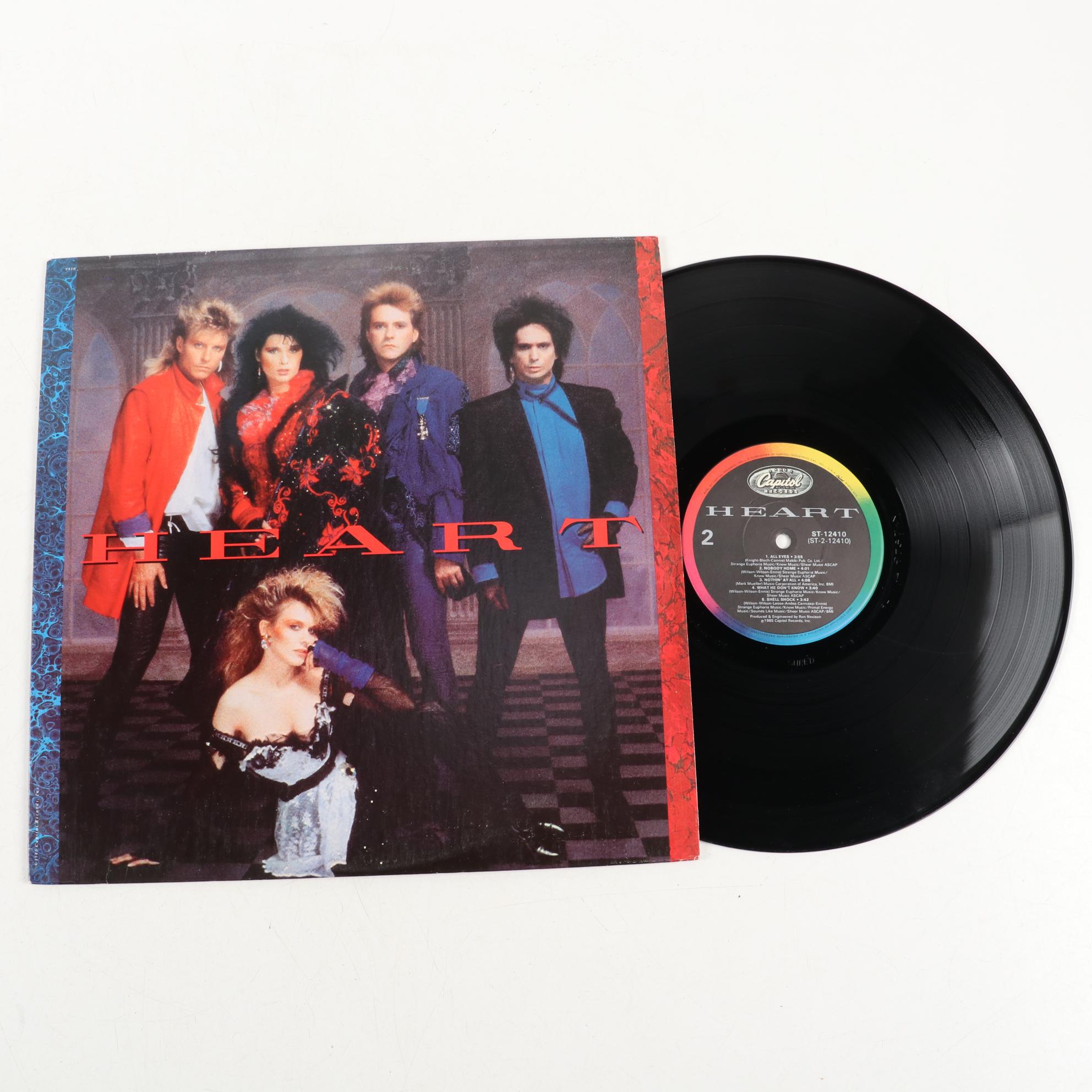 Michael Jackson, Sheena Easton, Van Halen, Frank Zappa, and Other Vinyl Records