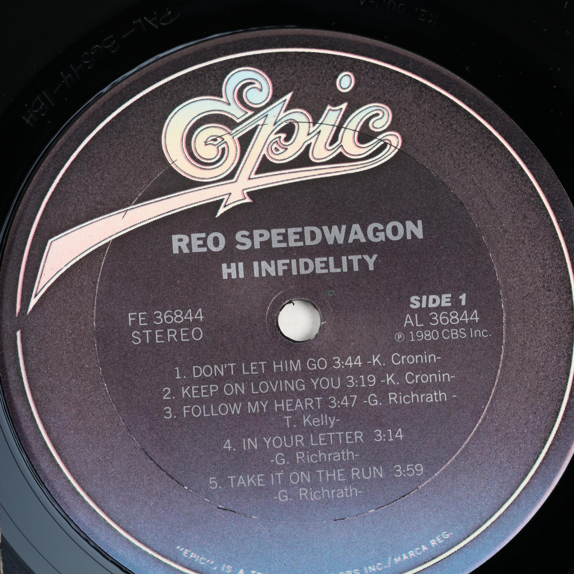 Michael Jackson, Sheena Easton, Van Halen, Frank Zappa, and Other Vinyl Records