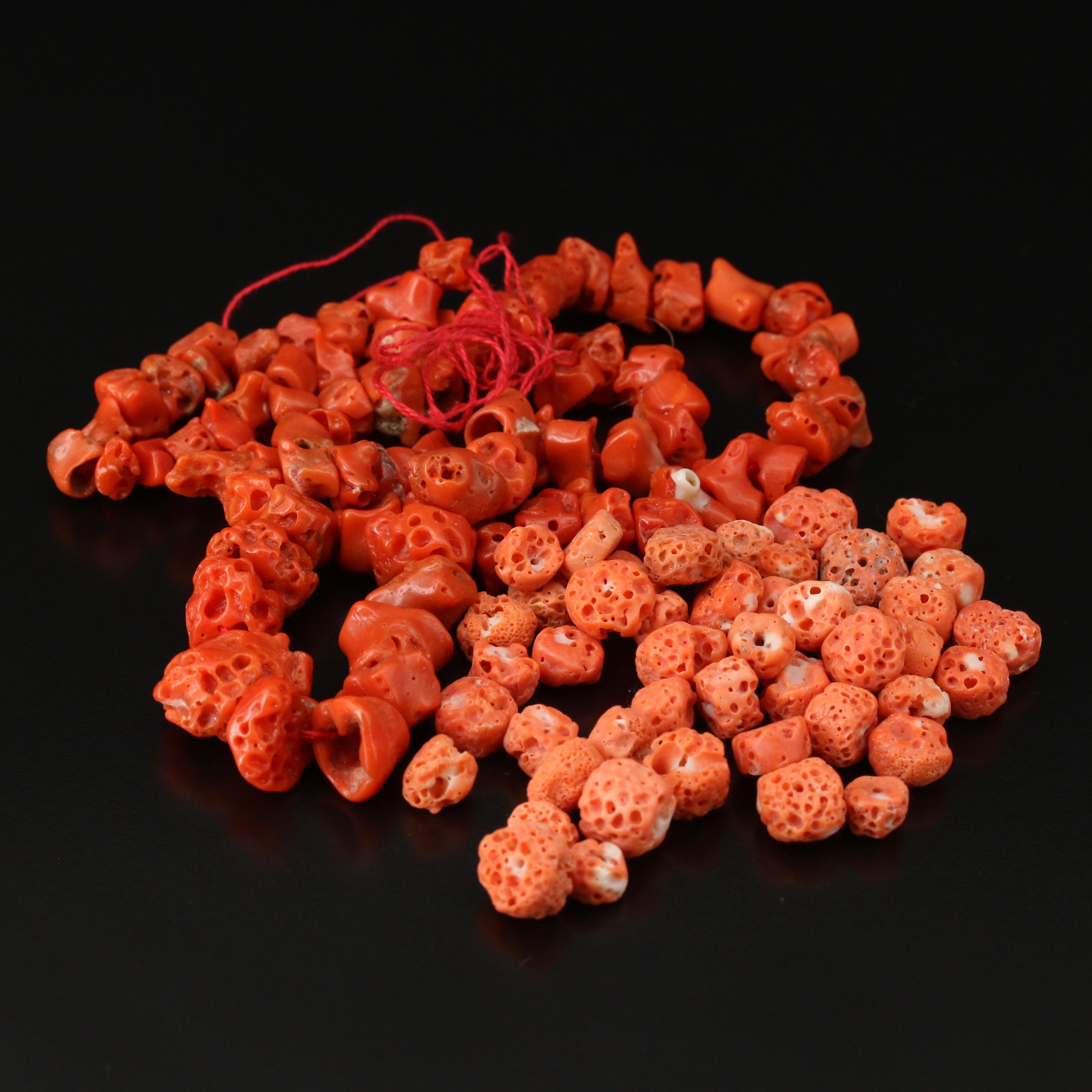Loose Branch Coral Beads