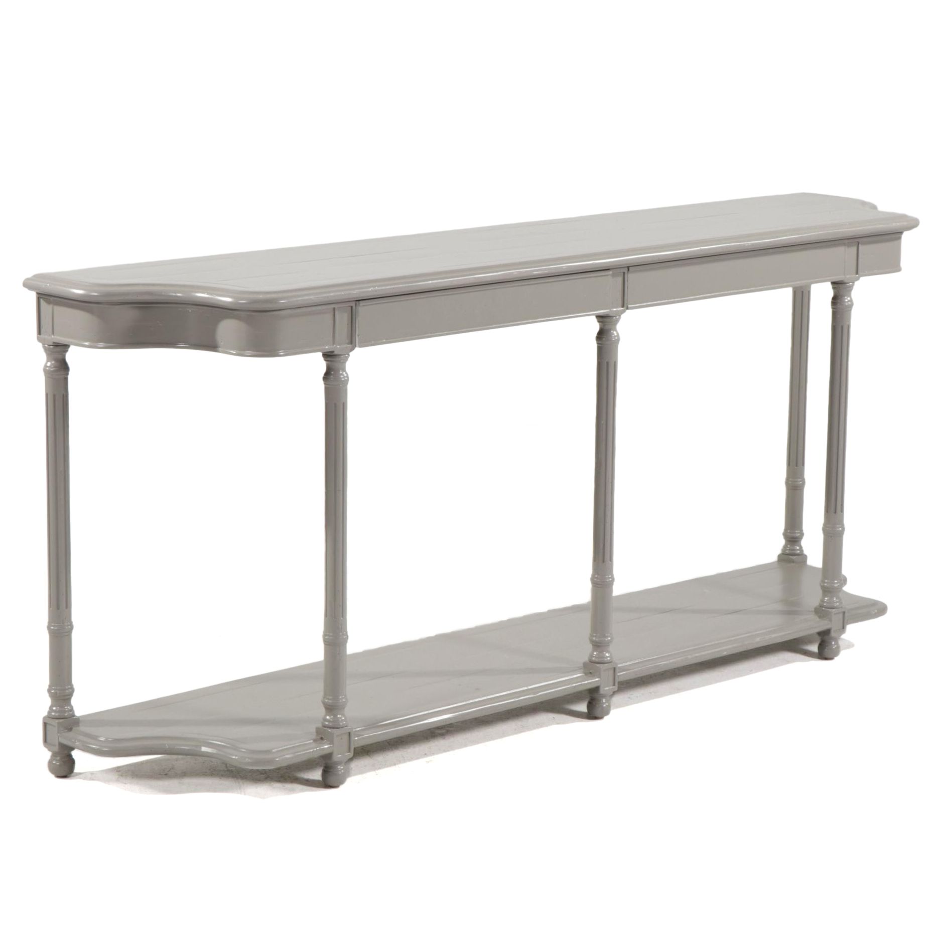 Bausman Louis XVI Style Painted Wood Console Table