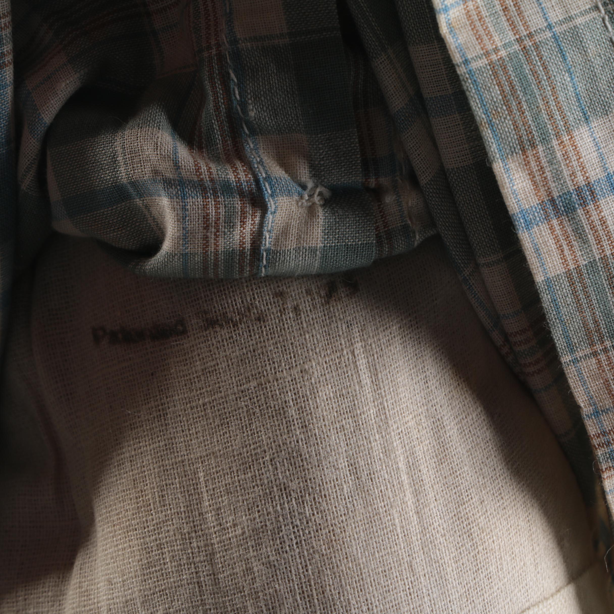 P.F. Volland Raggedy Ann and Andy Cloth Dolls and Display Case, Early 20th C.