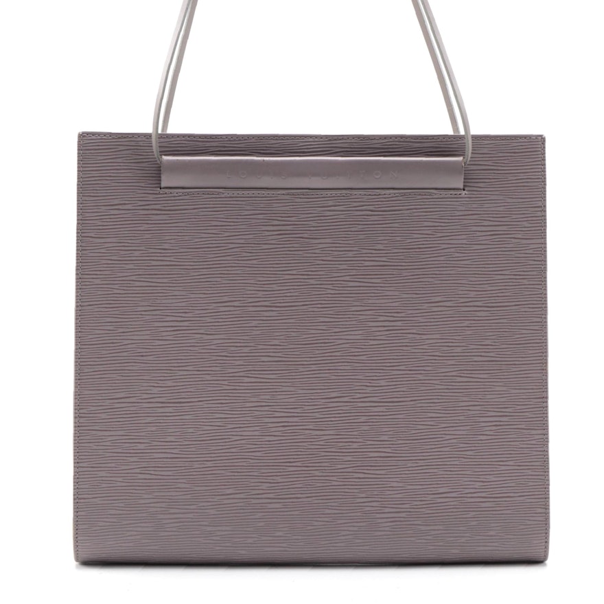 Louis Vuitton Saint Tropez Shoulder Bag in Lilac Epi Leather